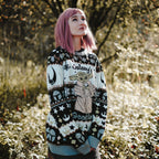 Immagine del prodotto Grogu Galaxy's Greetings maglione lavorato a maglia - Star Wars The Mandalorian