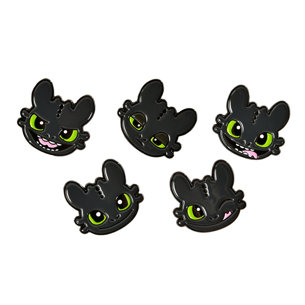 Immagine del prodotto Dragon Trainer - Set di 5 spille Sdentato