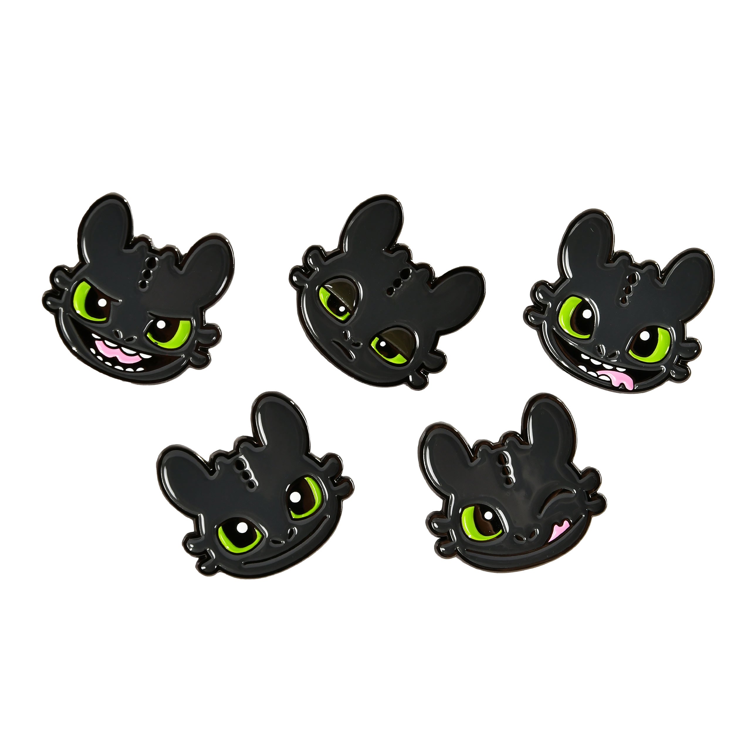 Immagine del prodotto Dragon Trainer - Set di 5 spille Sdentato
