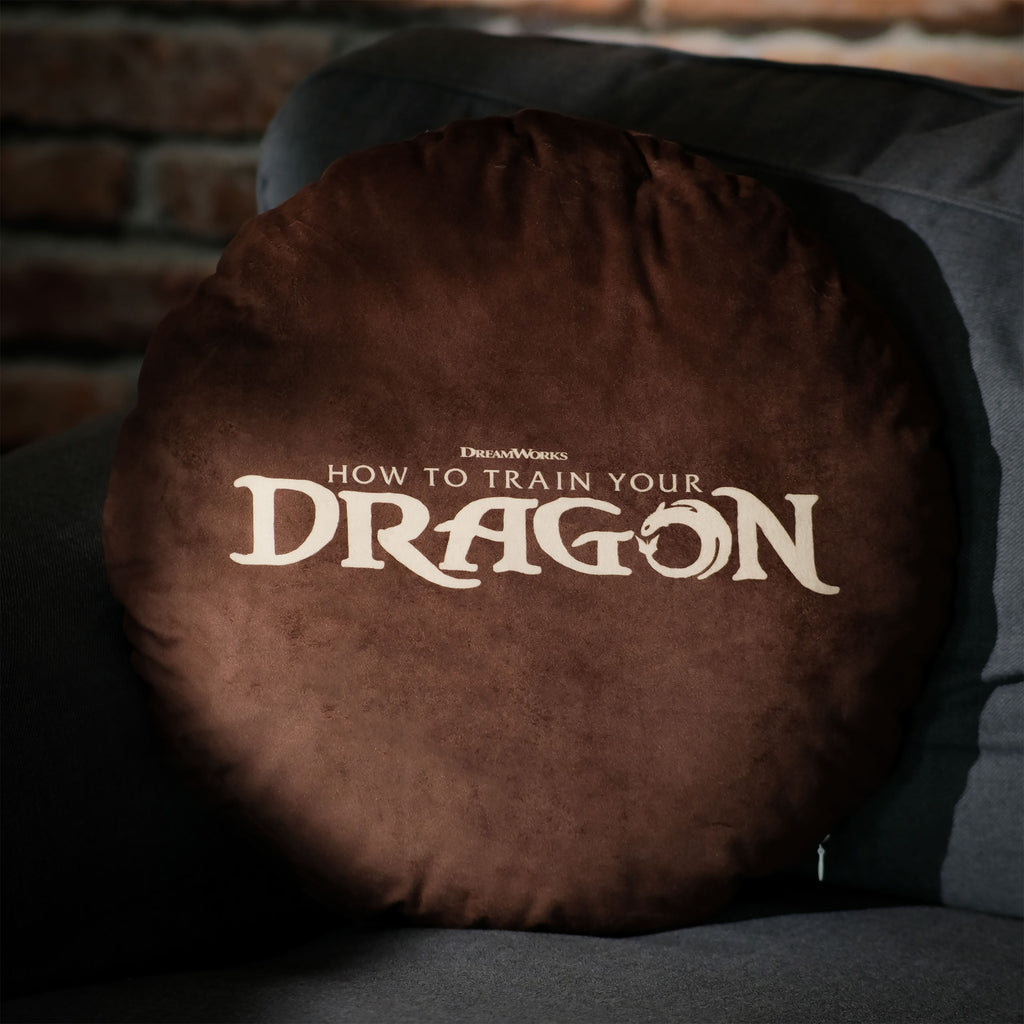 Product image How to Train Your Dragon - Logo Cushion brown