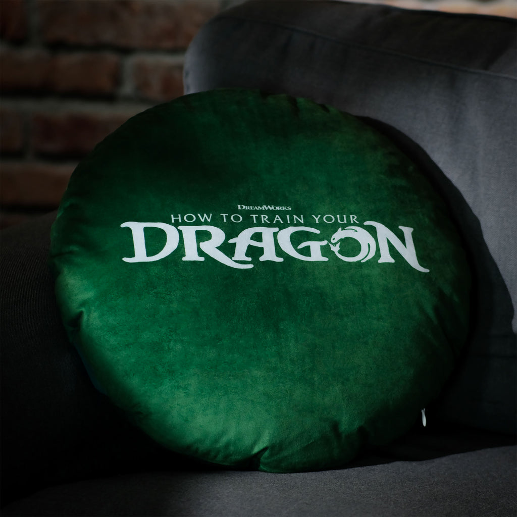 Product image How to Train Your Dragon - Ouroboros Dragon Pillow Green