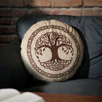 Immagine del prodotto Dragon Trainer - Cuscino simbolo dell’Albero del Mondo Yggdrasil marrone
