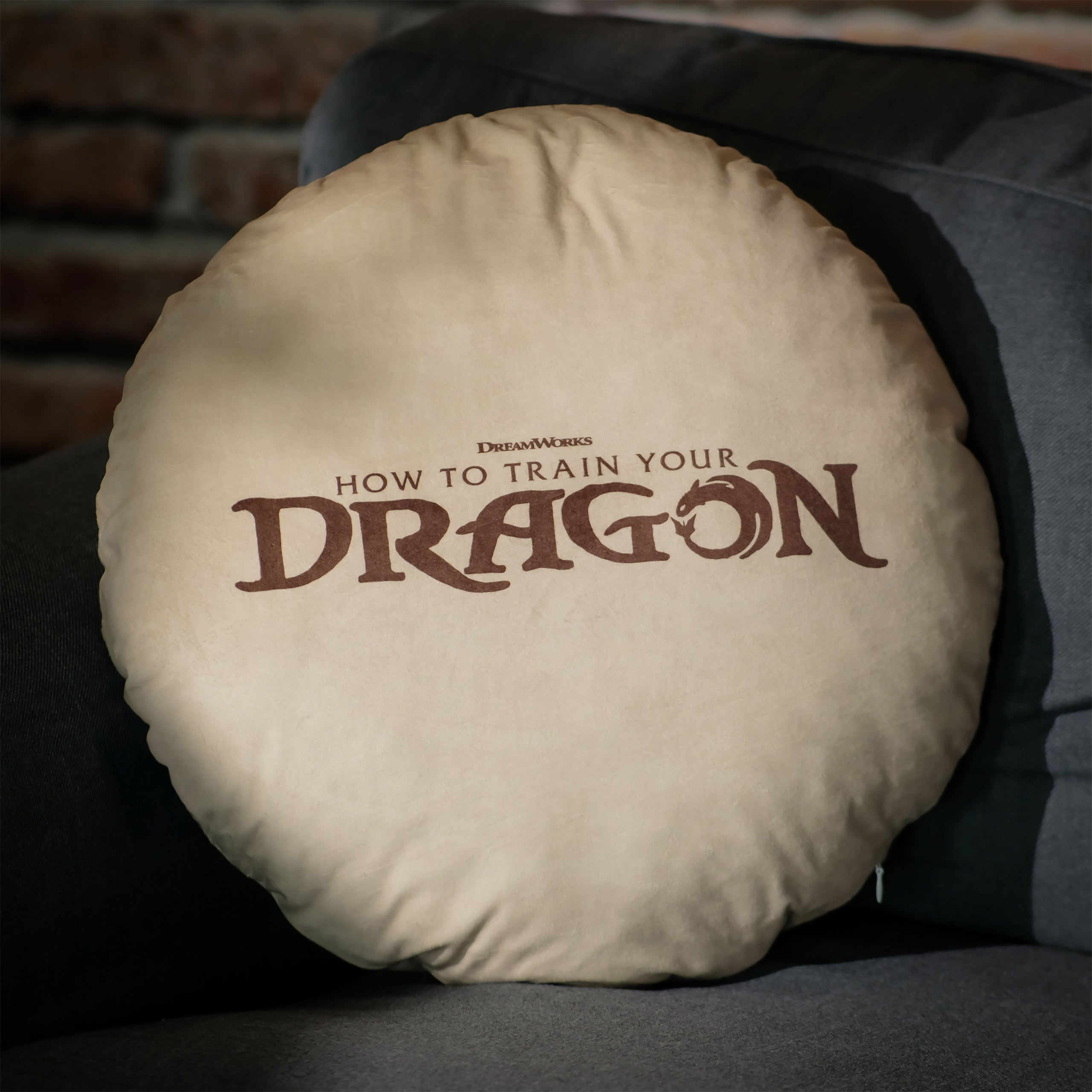 Immagine del prodotto Dragon Trainer - Cuscino simbolo dell’Albero del Mondo Yggdrasil marrone