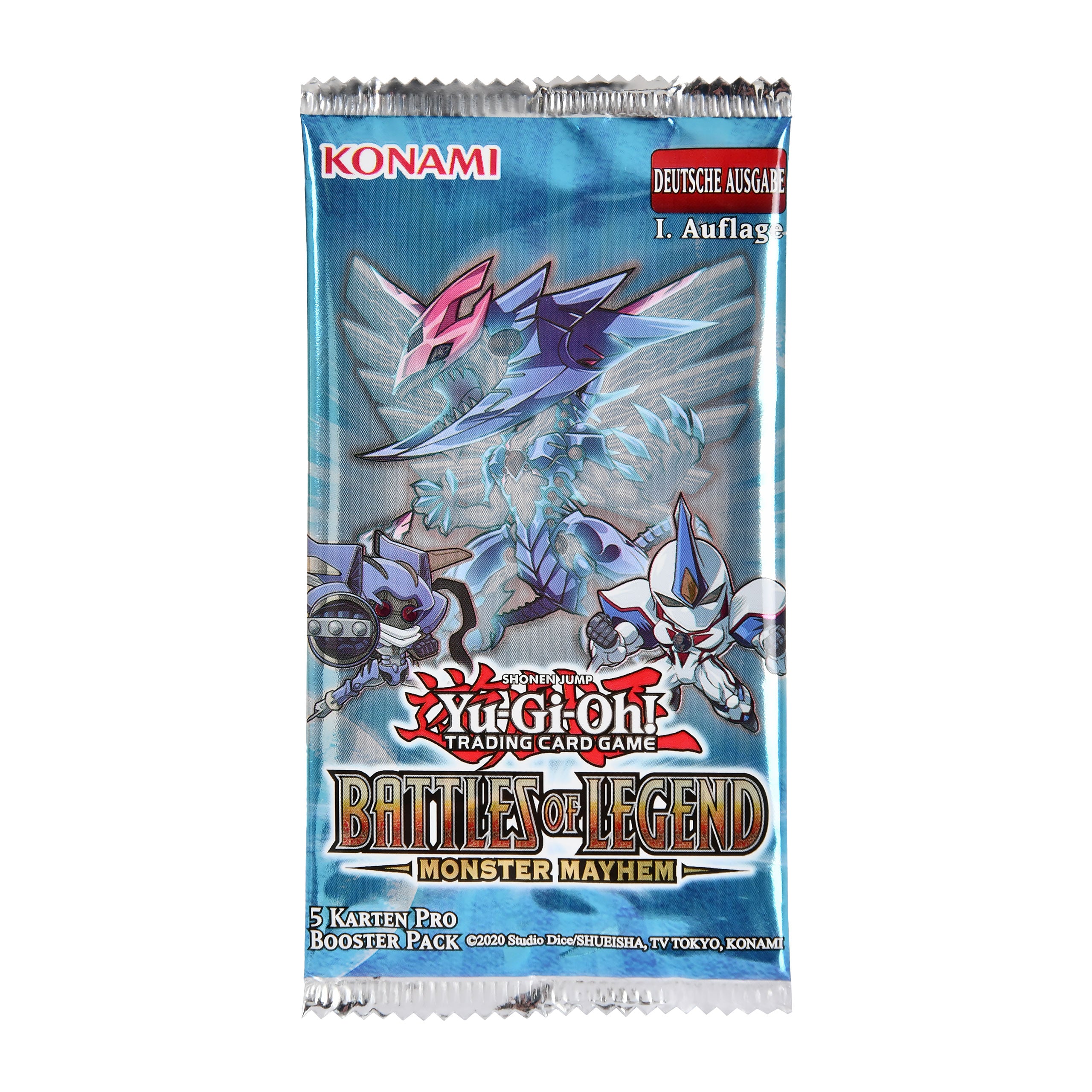 Immagine del prodotto Yu-Gi-Oh! - Battles of Legend: Monster Mayhem Bustina di carte collezionabili - Edizione tedesca
