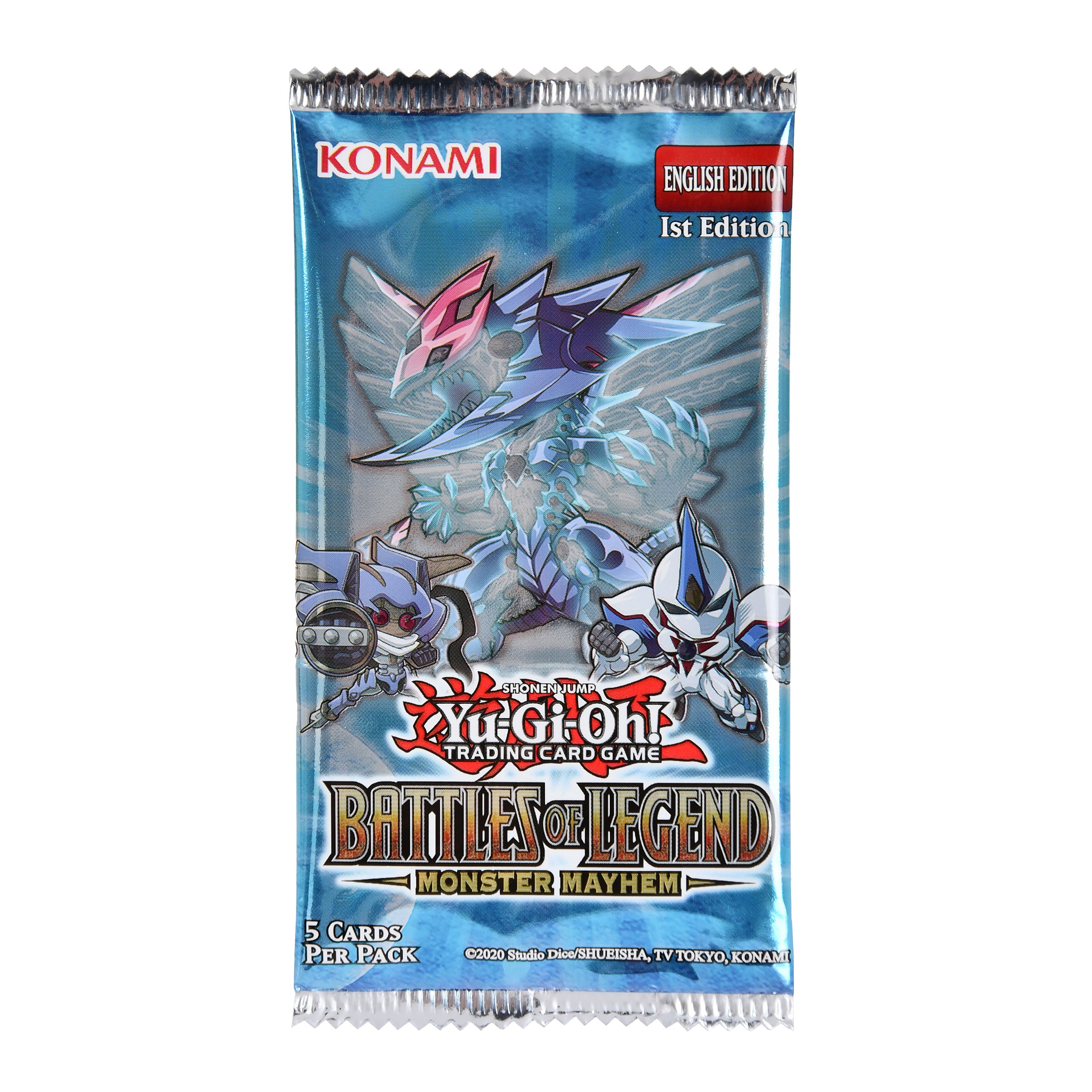 Immagine del prodotto Yu-Gi-Oh! - Battles of Legend: Monster Mayhem Booster di carte collezionabili (versione inglese)