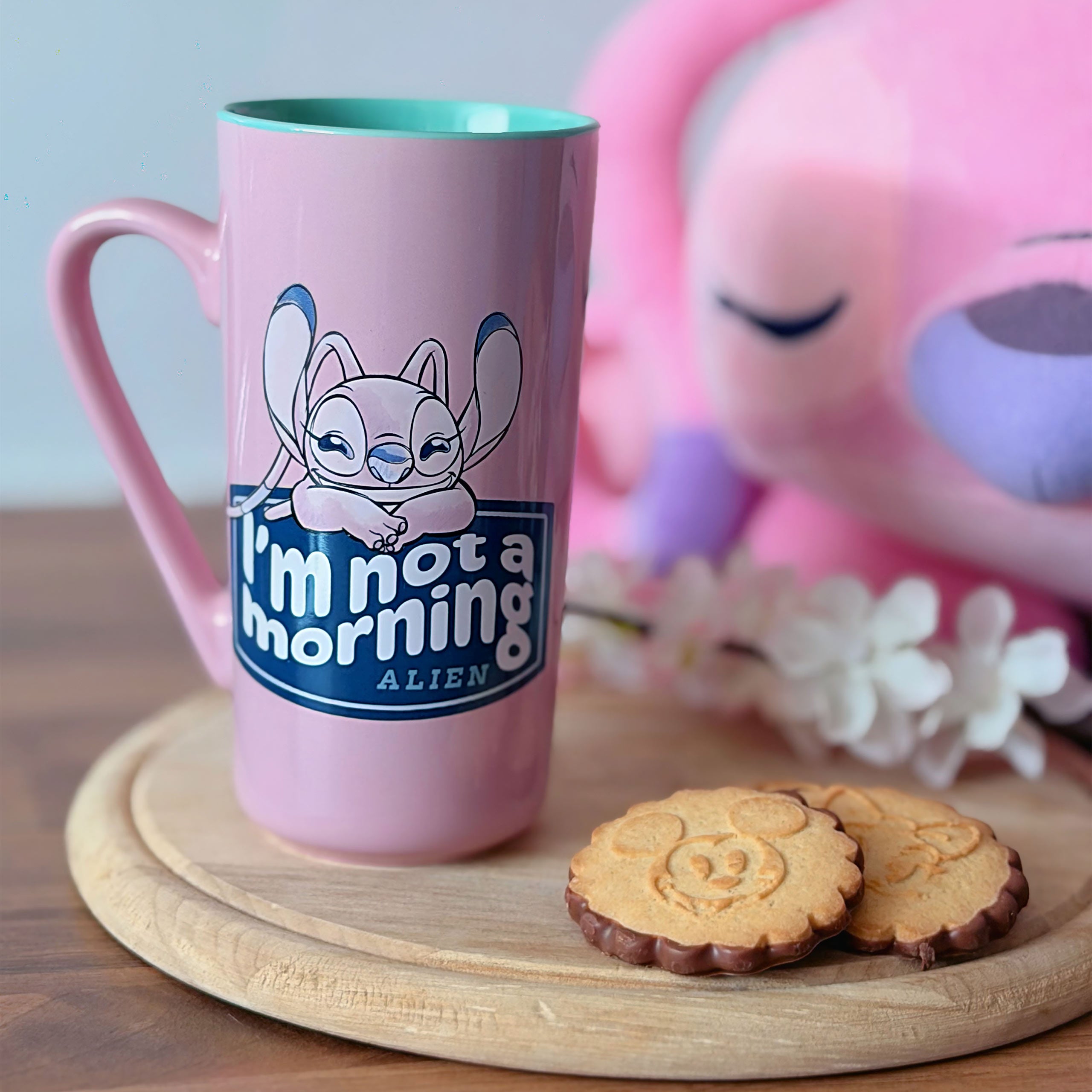 Immagine del prodotto Tazza Stitch e Angel I'm Not a Morning - Lilo & Stitch