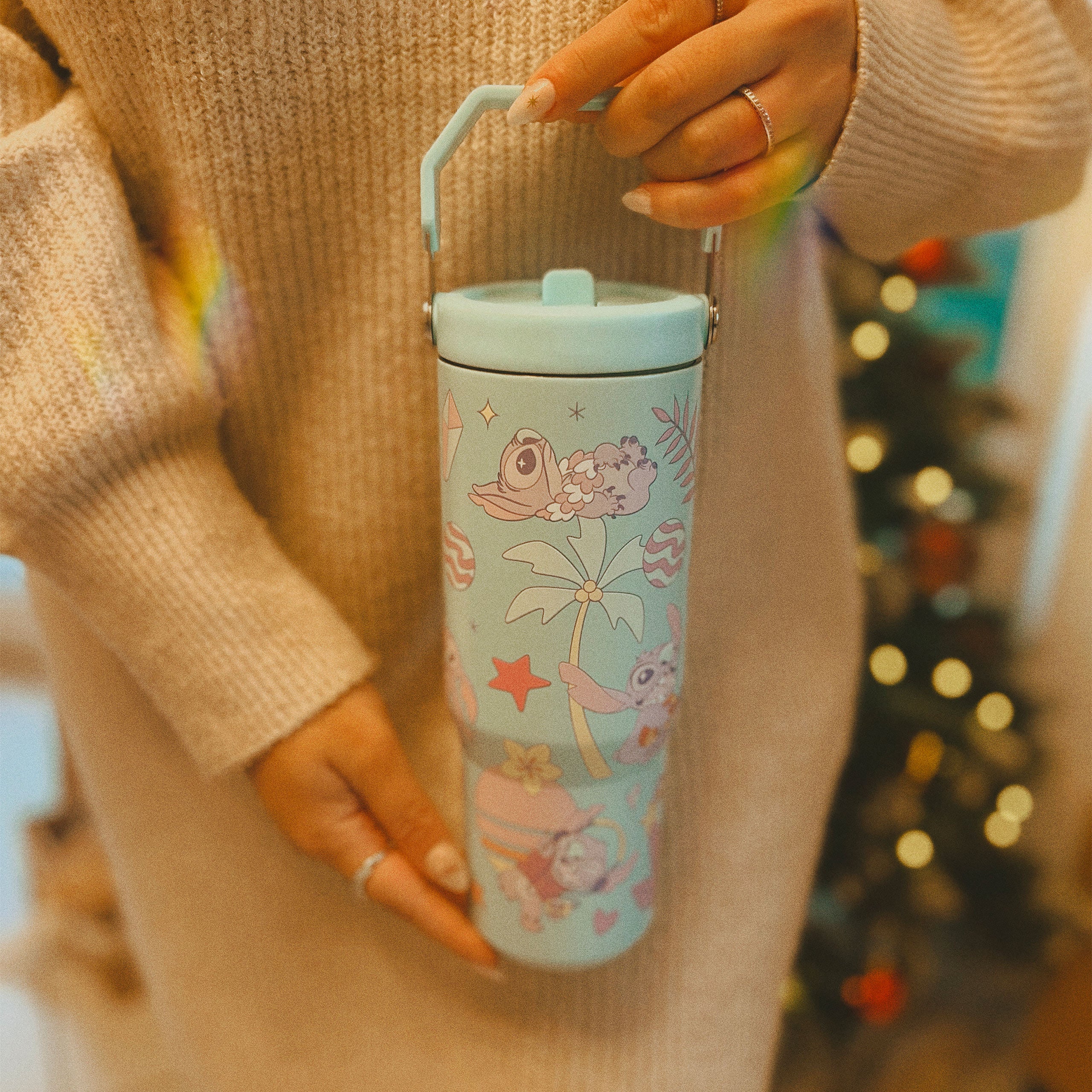 Immagine del prodotto Mug da viaggio Stitch con manico - Lilo & Stitch