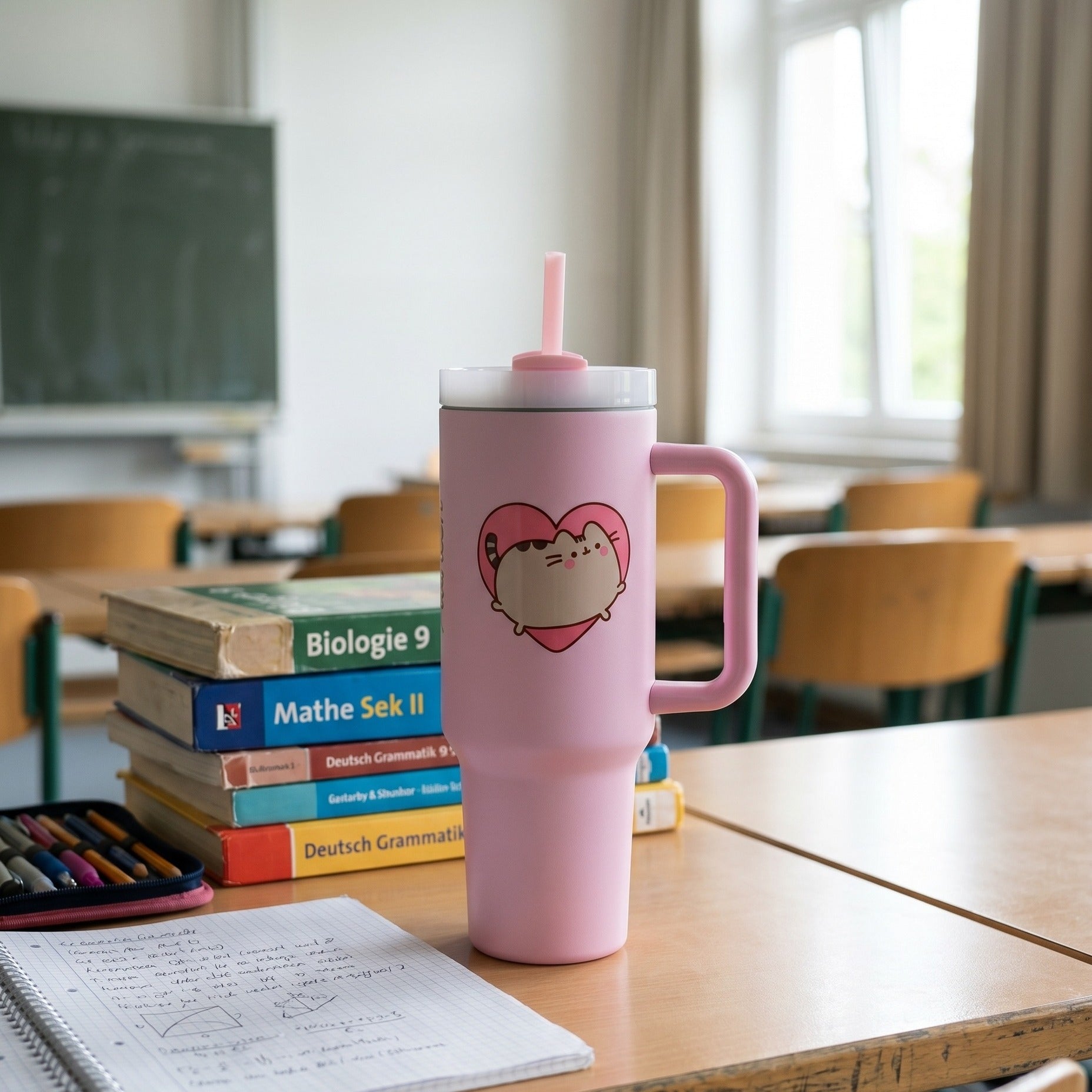 Immagine del prodotto Pusheen - Yum To Go bicchiere con cannuccia