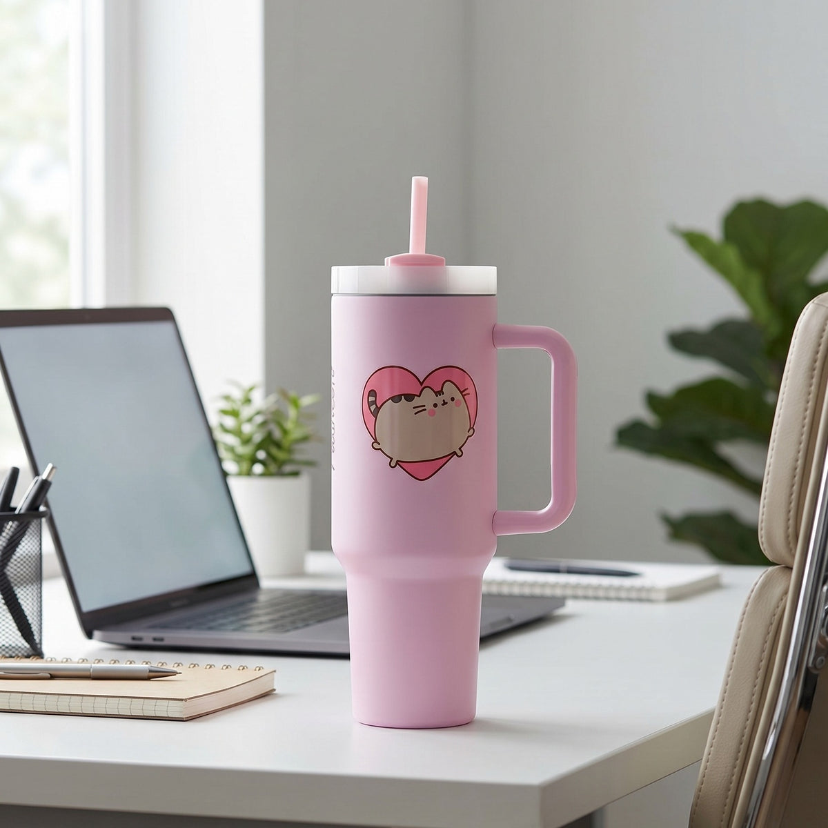 Immagine del prodotto Pusheen - Yum To Go bicchiere con cannuccia