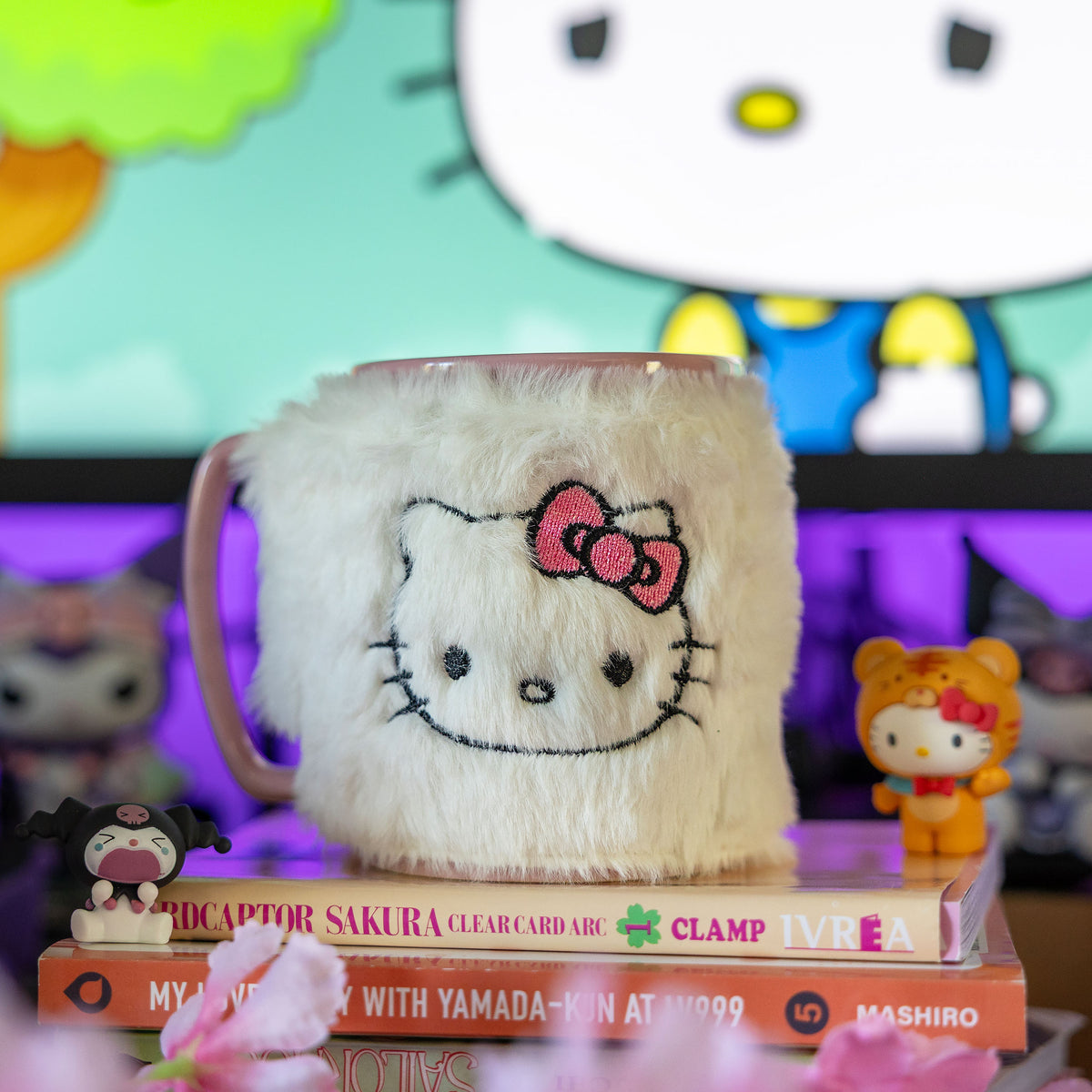 Immagine del prodotto Tazza Hello Kitty con rivestimento in peluche