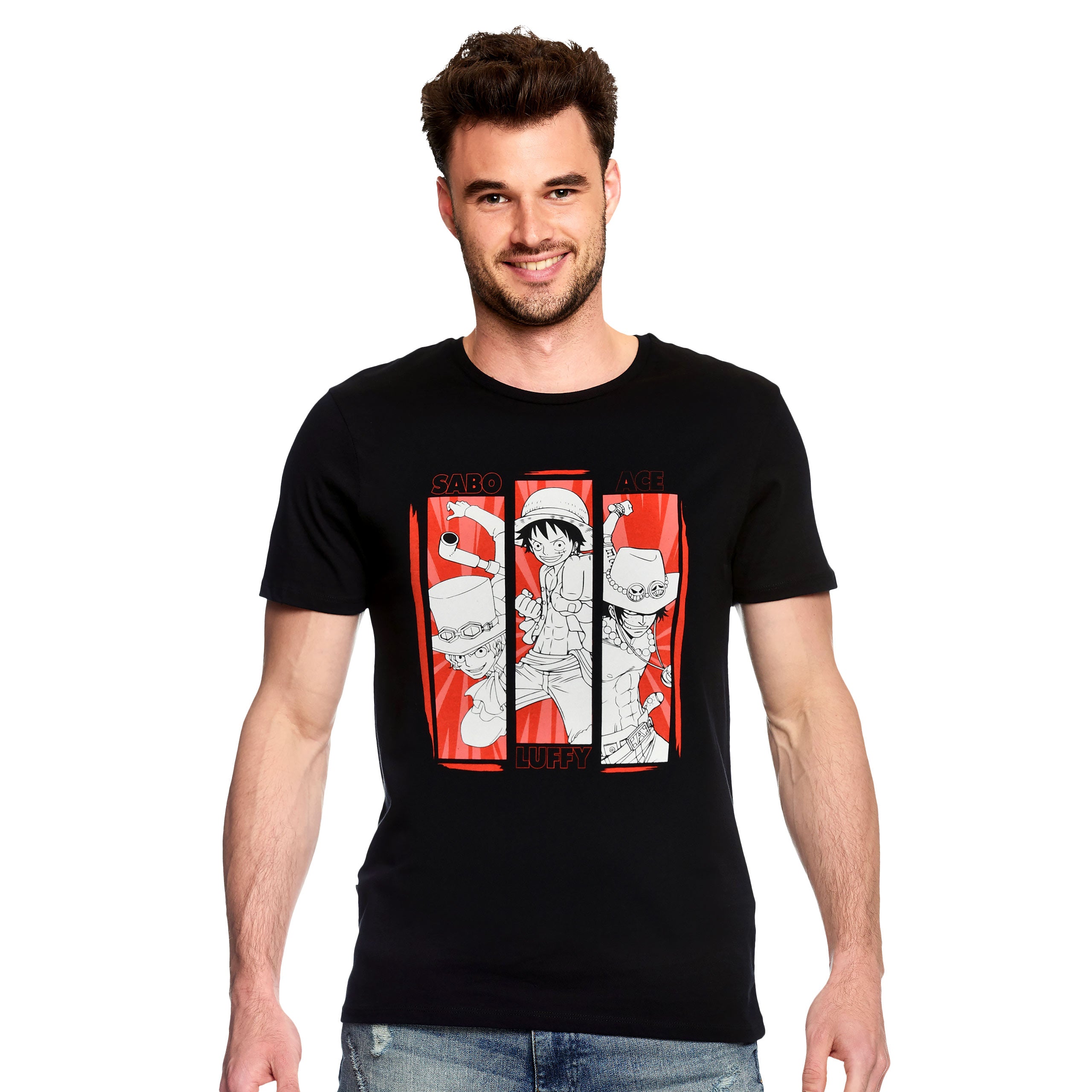 Immagine del prodotto One Piece - T-Shirt Equipaggio nero
