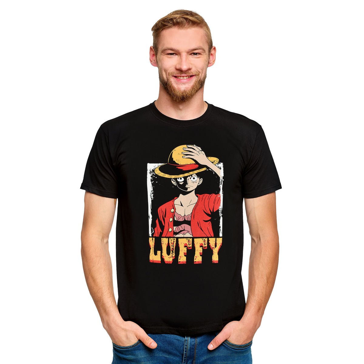 Immagine del prodotto One Piece - T-shirt Luffy nera