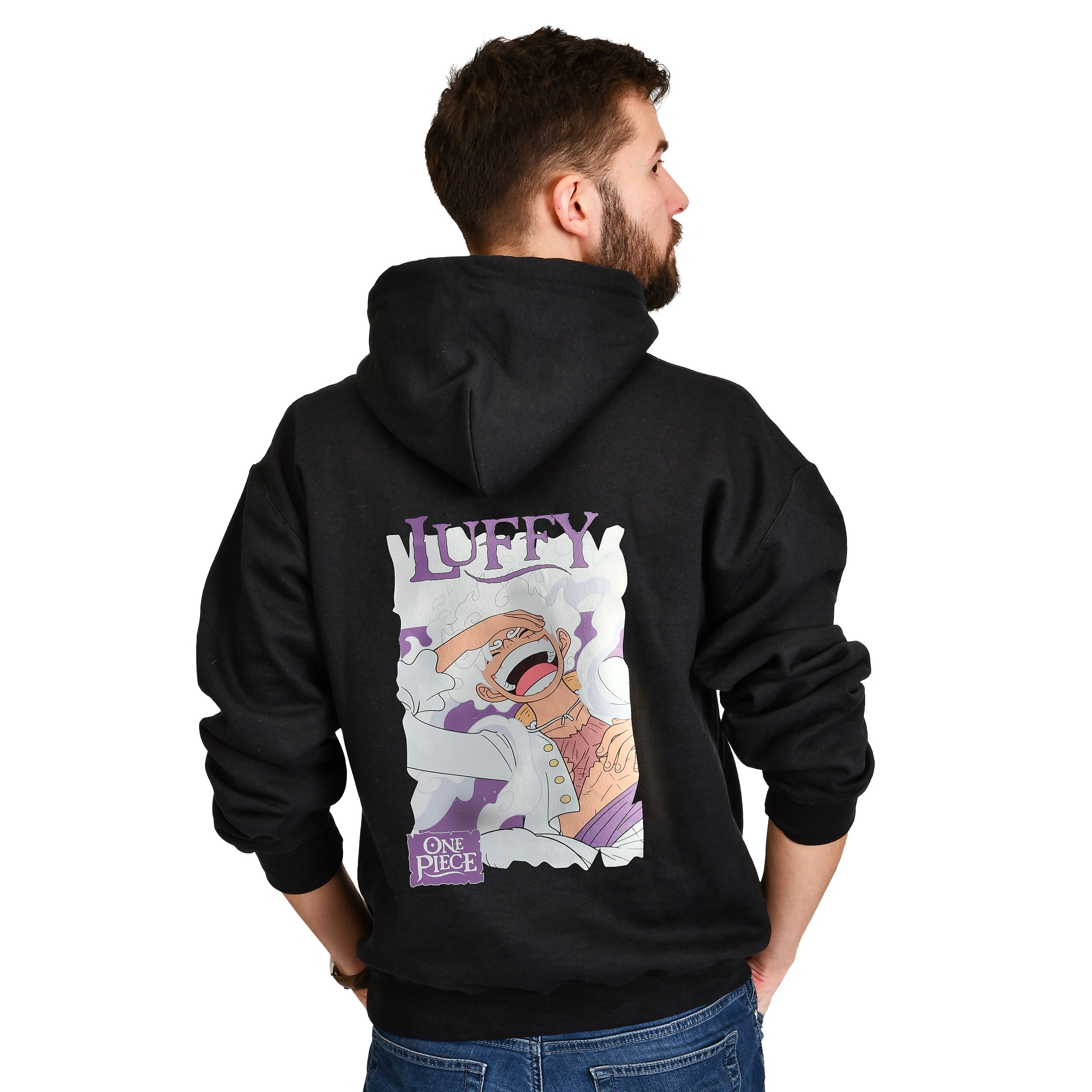 Immagine del prodotto One Piece - Monkey D. Luffy Gear 5 Felpa con cappuccio nera