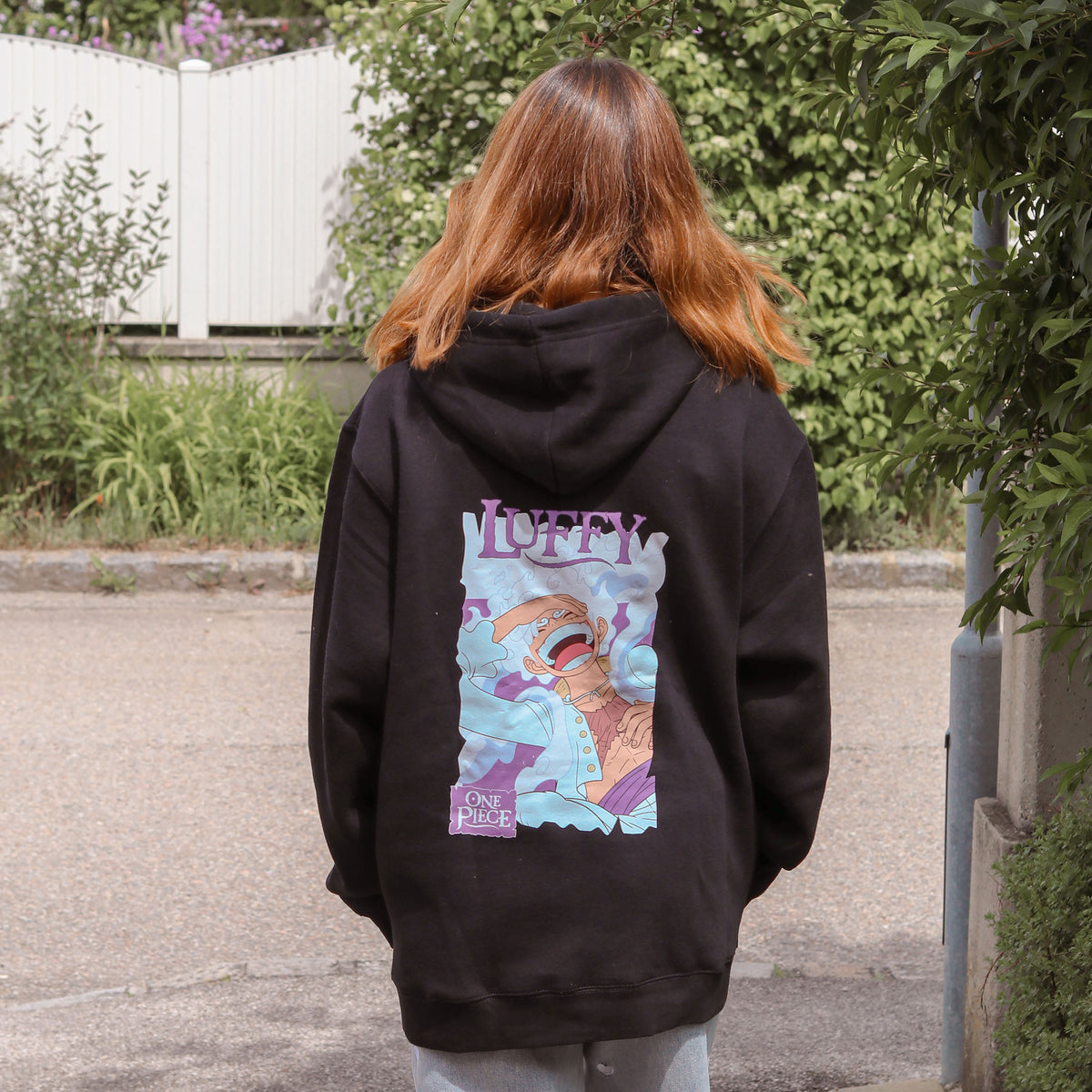 Immagine del prodotto One Piece - Monkey D. Luffy Gear 5 Felpa con cappuccio nera