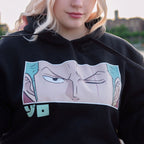 Immagine del prodotto One Piece - Felpa con cappuccio Zoro Eyes nera