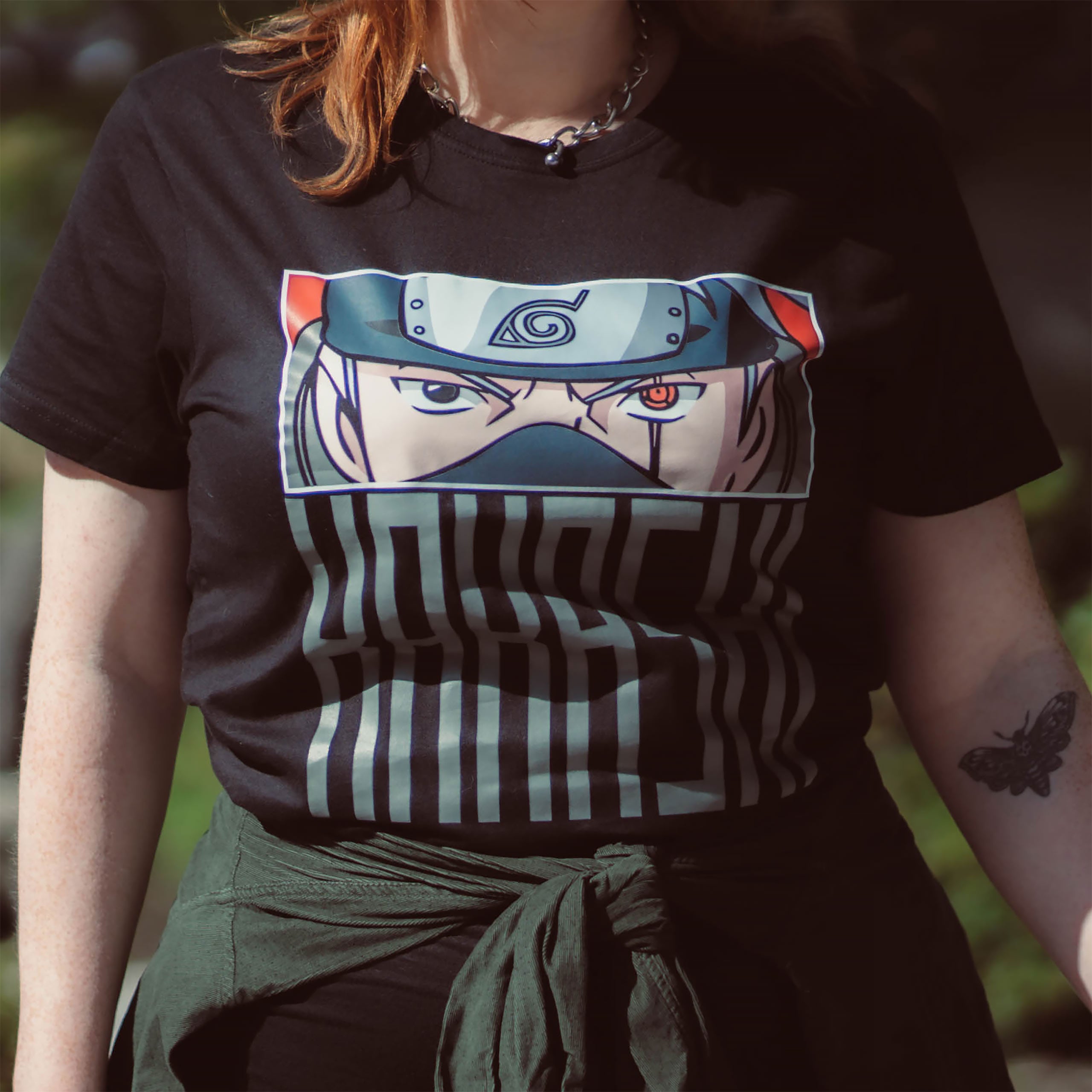 Immagine del prodotto Naruto - T-shirt Kakashi Eyes nera