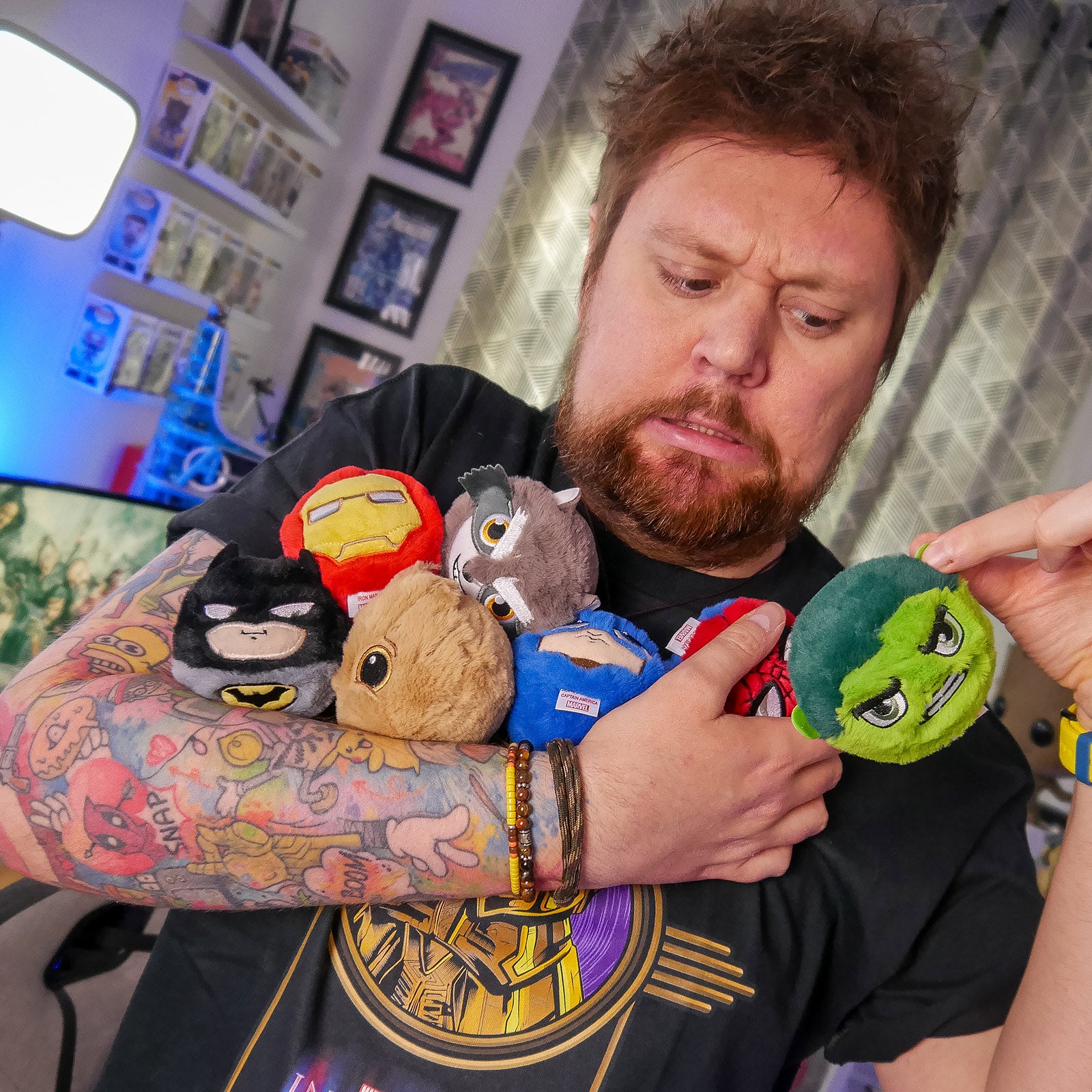 Immagine del prodotto Batman - Palla di peluche rimbalzante Beanie Bouncers