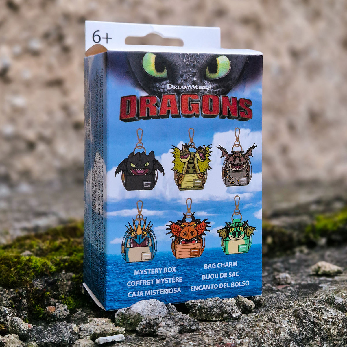 Immagine del prodotto Dragon Trainer - Portachiavi Zaino Misterioso con Draghi