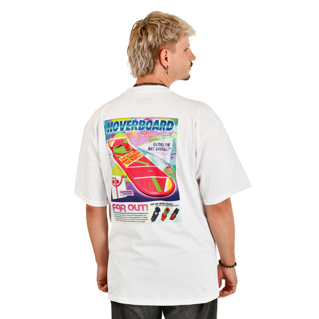 Immagine del prodotto Ritorno al Futuro - T-Shirt Oversize Hoverboard Bianca