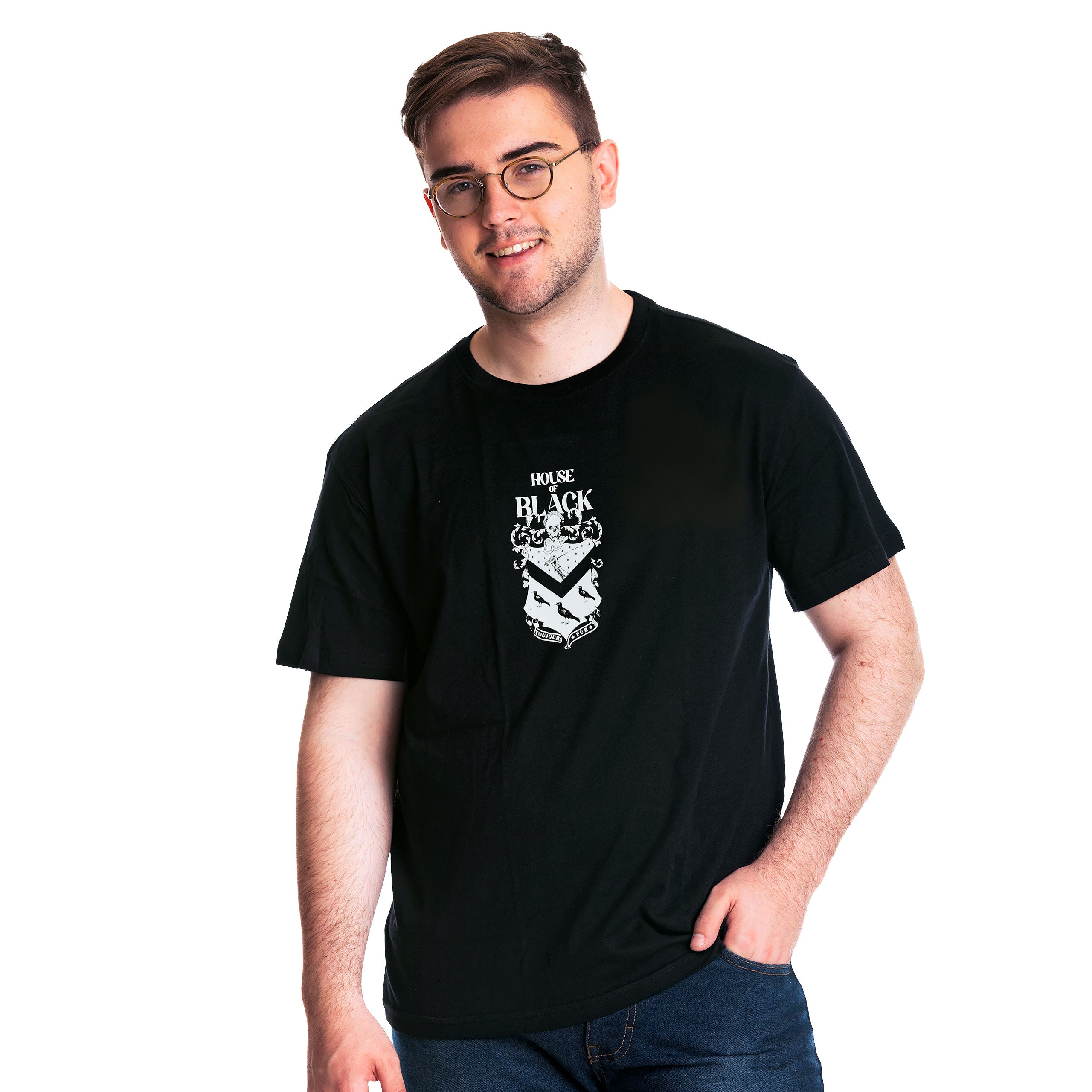 Immagine del prodotto Harry Potter - T-shirt House of Black nera