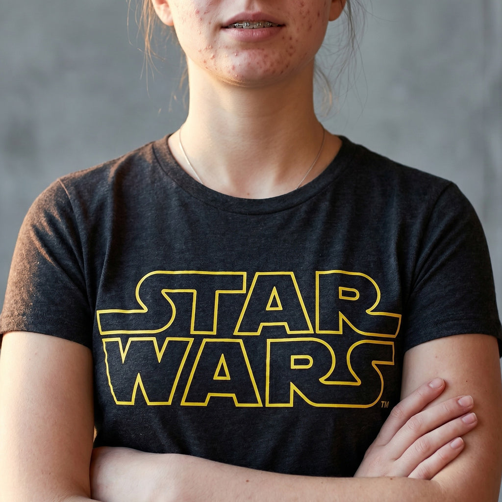 Immagine del prodotto Star Wars - T-Shirt Logo Grigia