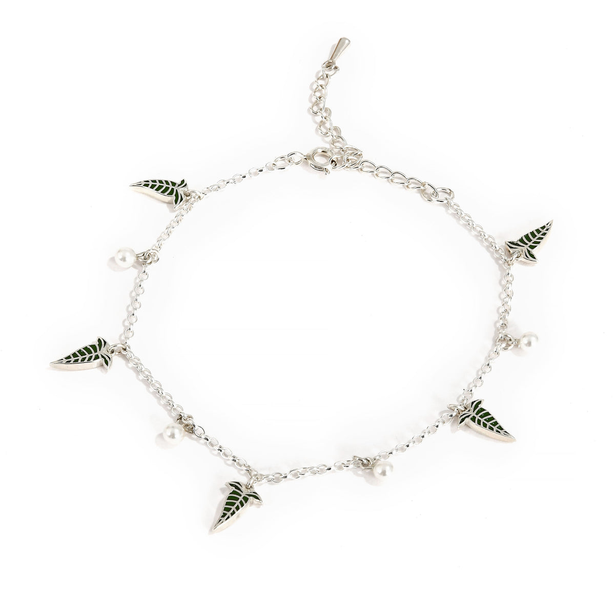 Immagine del prodotto Bracciale Foglia Elfica Argento 925 - Il Signore degli Anelli
