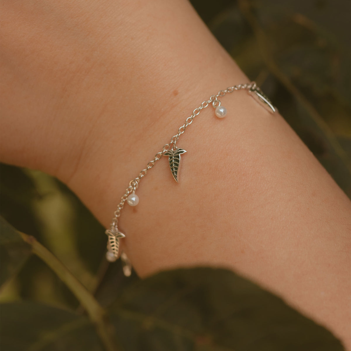 Immagine del prodotto Bracciale Foglia Elfica Argento 925 - Il Signore degli Anelli