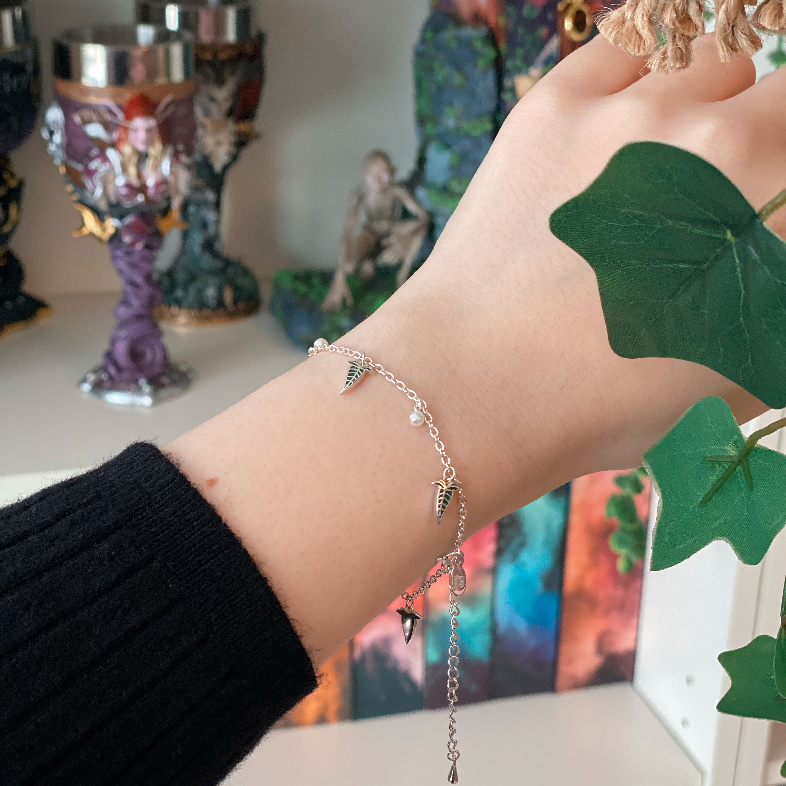 Immagine del prodotto Bracciale Foglia Elfica Argento 925 - Il Signore degli Anelli