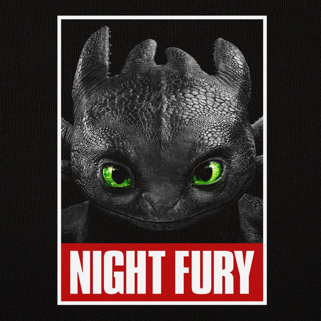 Product image How to Train Your Dragon - Night Fury Poster T-Shirt Black