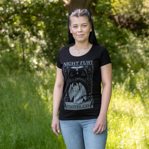 Immagine del prodotto Dragon Trainer - T-Shirt Donna Night Fury Nera