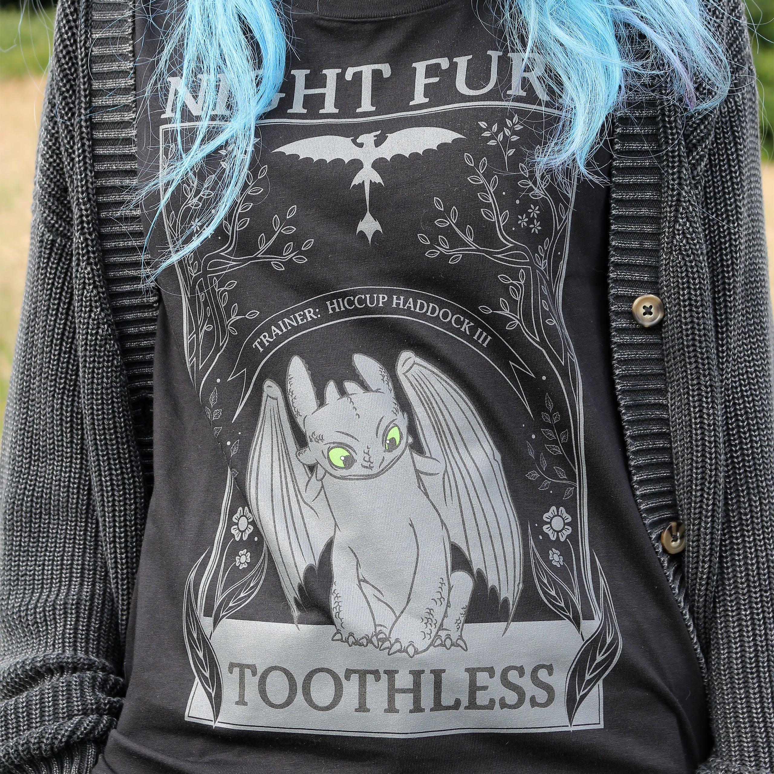 Immagine del prodotto Dragon Trainer - T-Shirt Donna Night Fury Nera