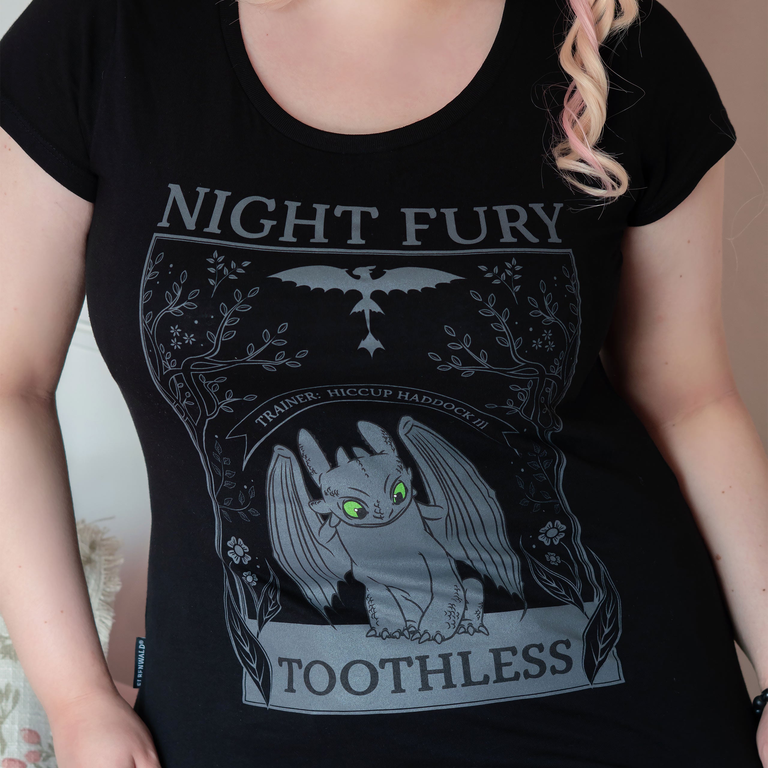 Immagine del prodotto Dragon Trainer - T-Shirt Donna Night Fury Nera