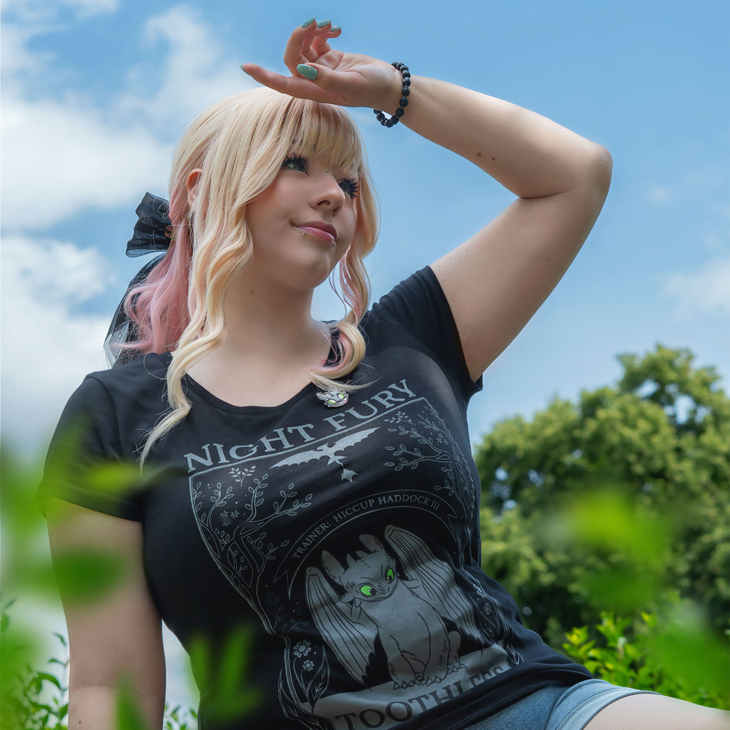 Immagine del prodotto Dragon Trainer - T-Shirt Donna Night Fury Nera