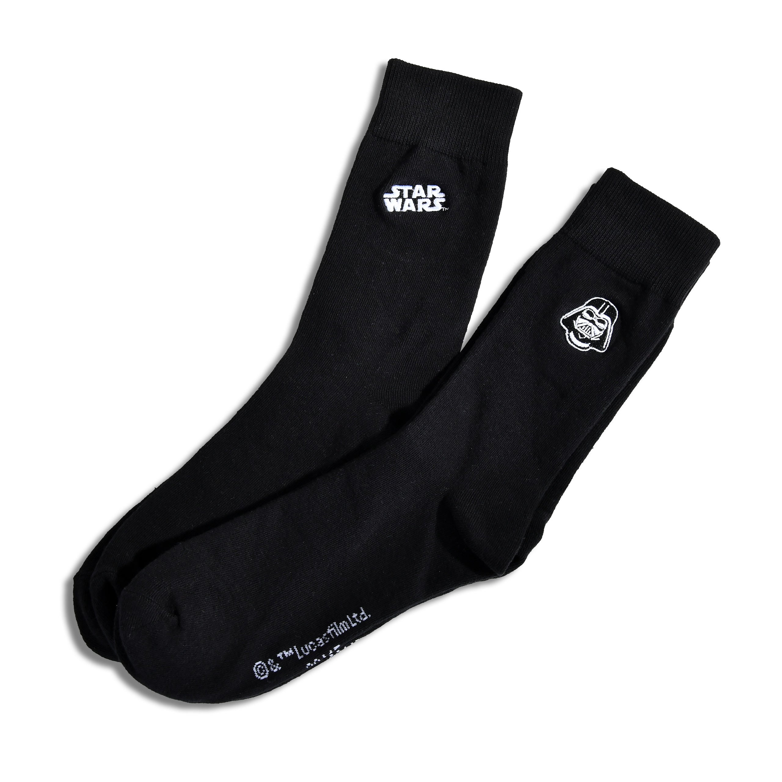 Immagine del prodotto Star Wars - Set di 2 paia di calzini neri logo Darth Vader