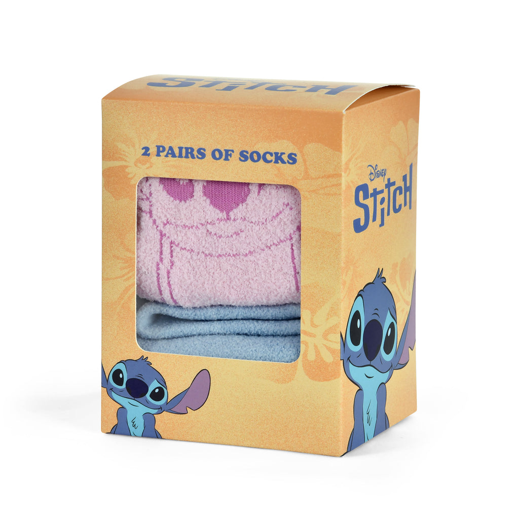 Immagine del prodotto Set di 2 paia di calzini Stitch e Angel in scatola regalo - Lilo & Stitch