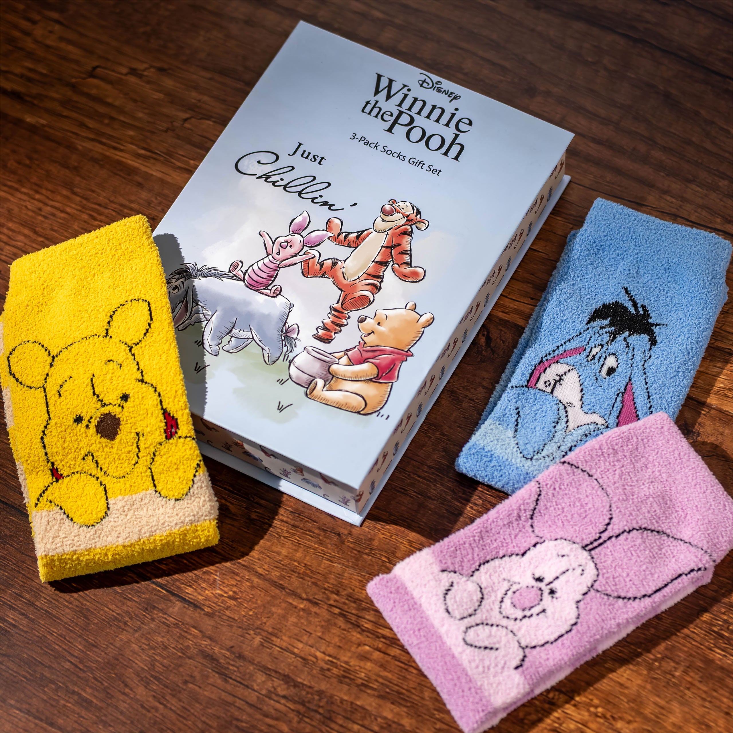 Immagine del prodotto Winnie the Pooh - Set Friends di 3 paia di calzini in scatola regalo