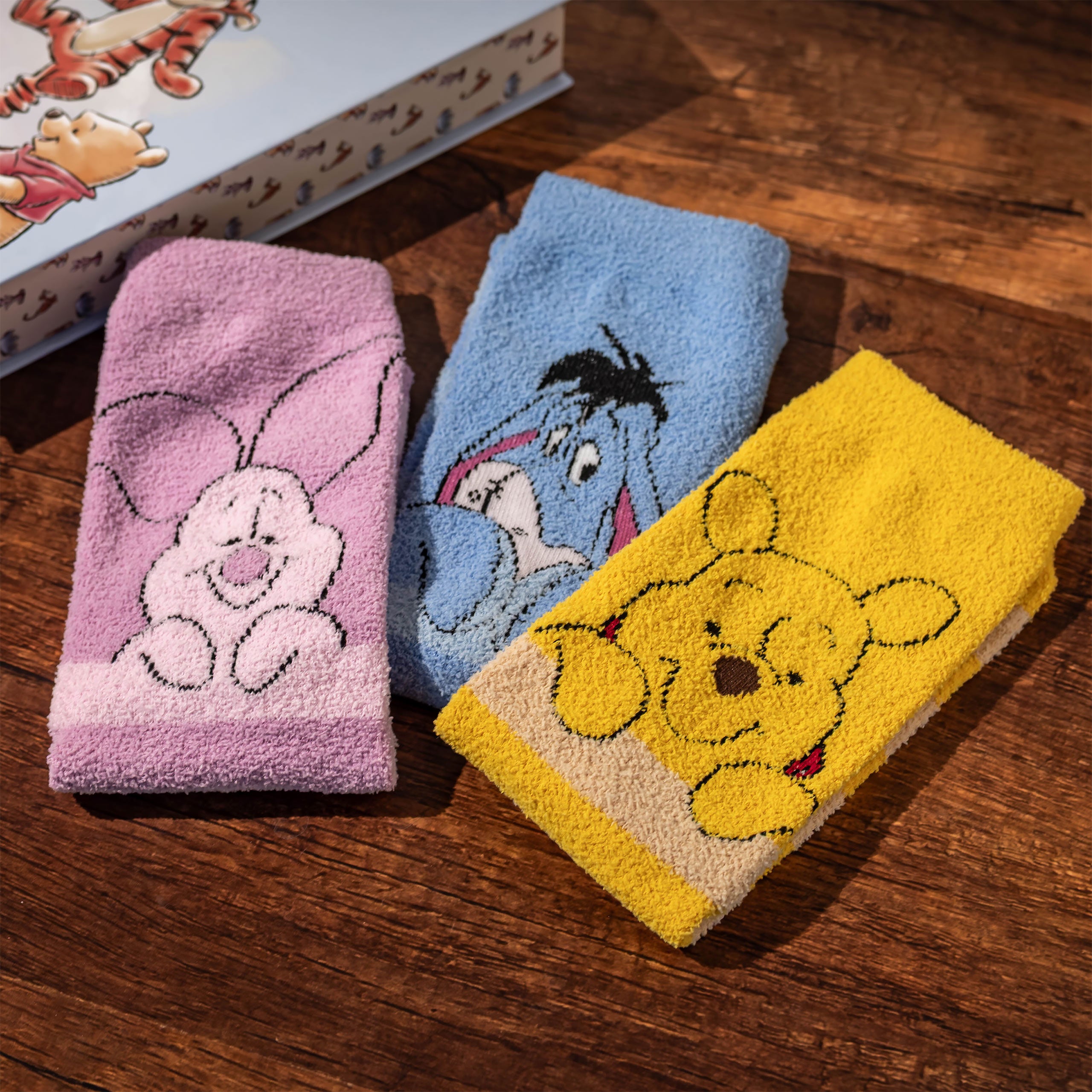 Immagine del prodotto Winnie the Pooh - Set Friends di 3 paia di calzini in scatola regalo