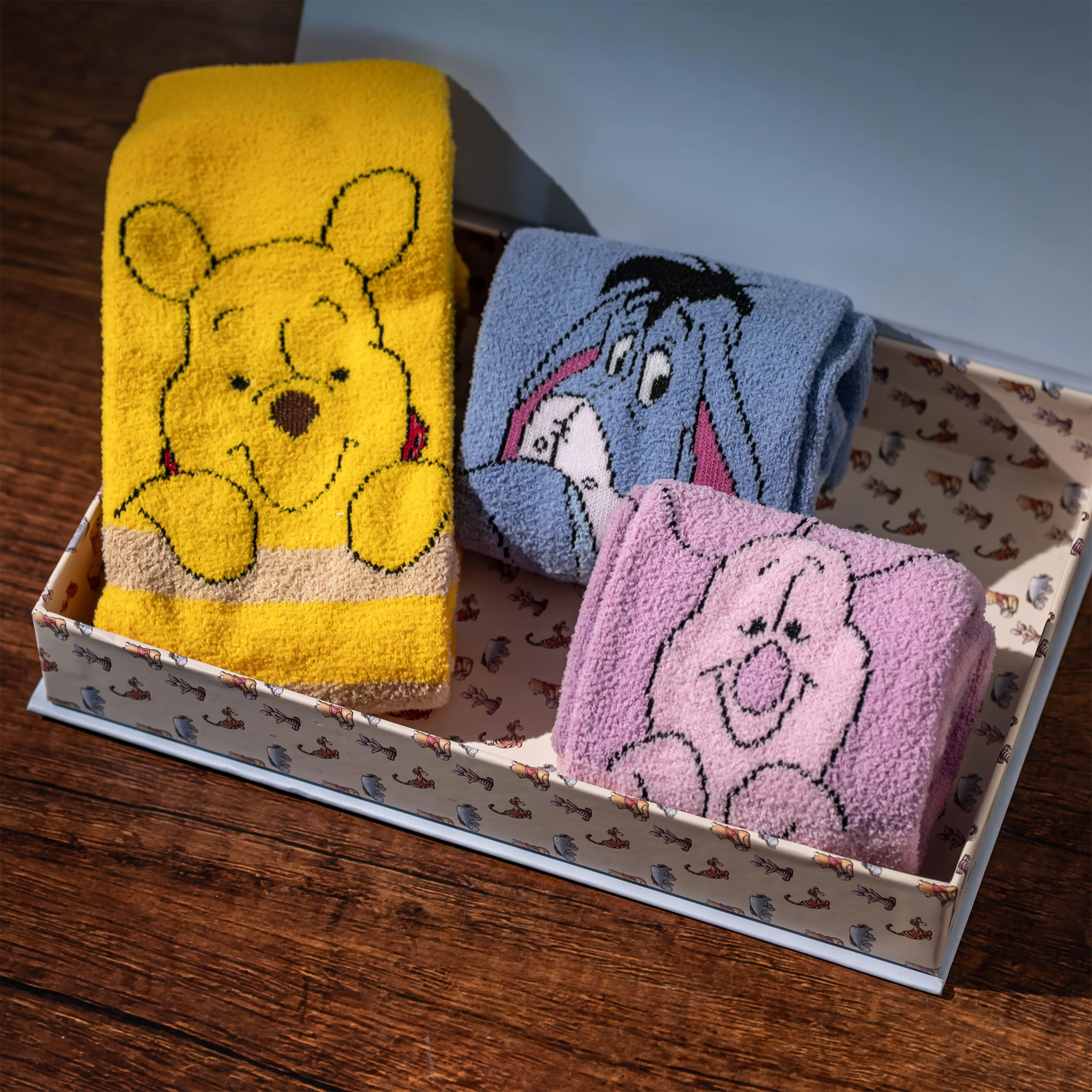 Immagine del prodotto Winnie the Pooh - Set Friends di 3 paia di calzini in scatola regalo