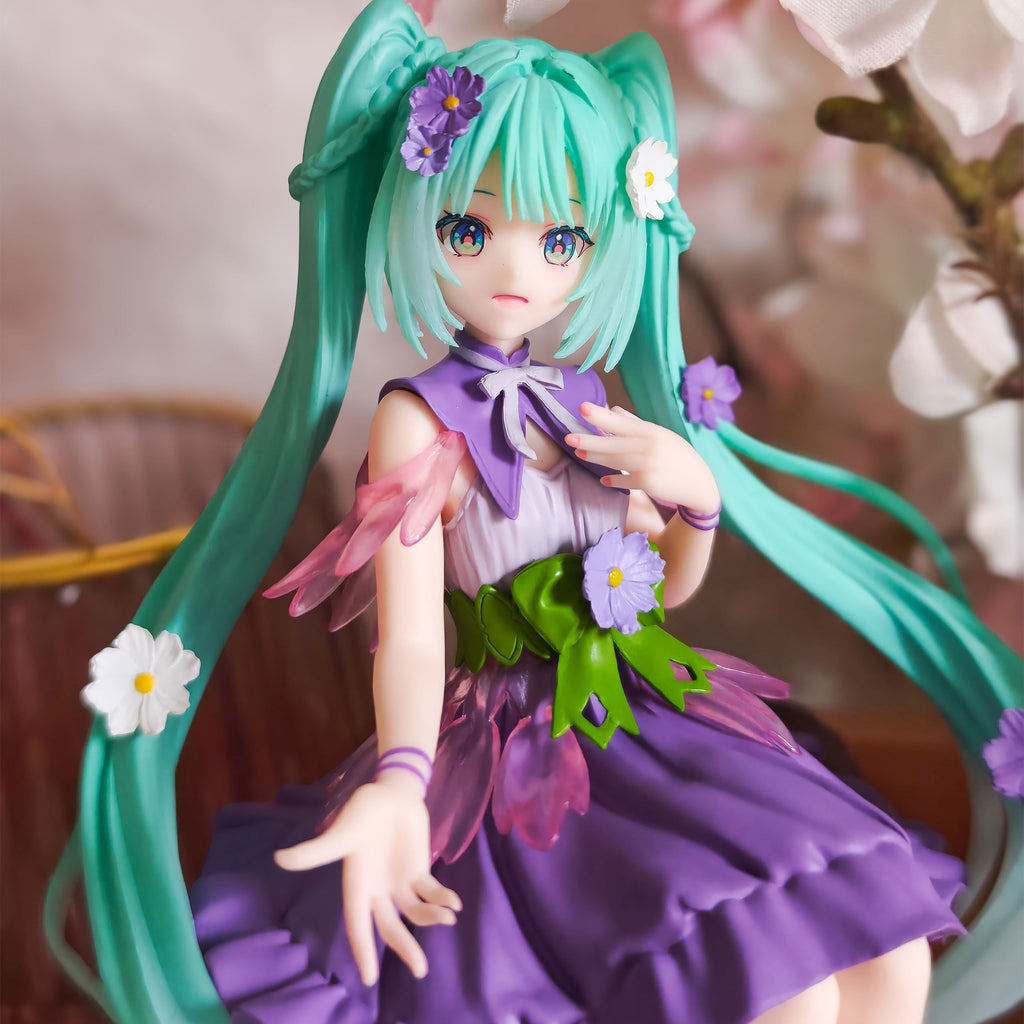Immagine del prodotto Hatsune Miku - Figura Miku Flower Fairy Cosmos Noodle Stopper