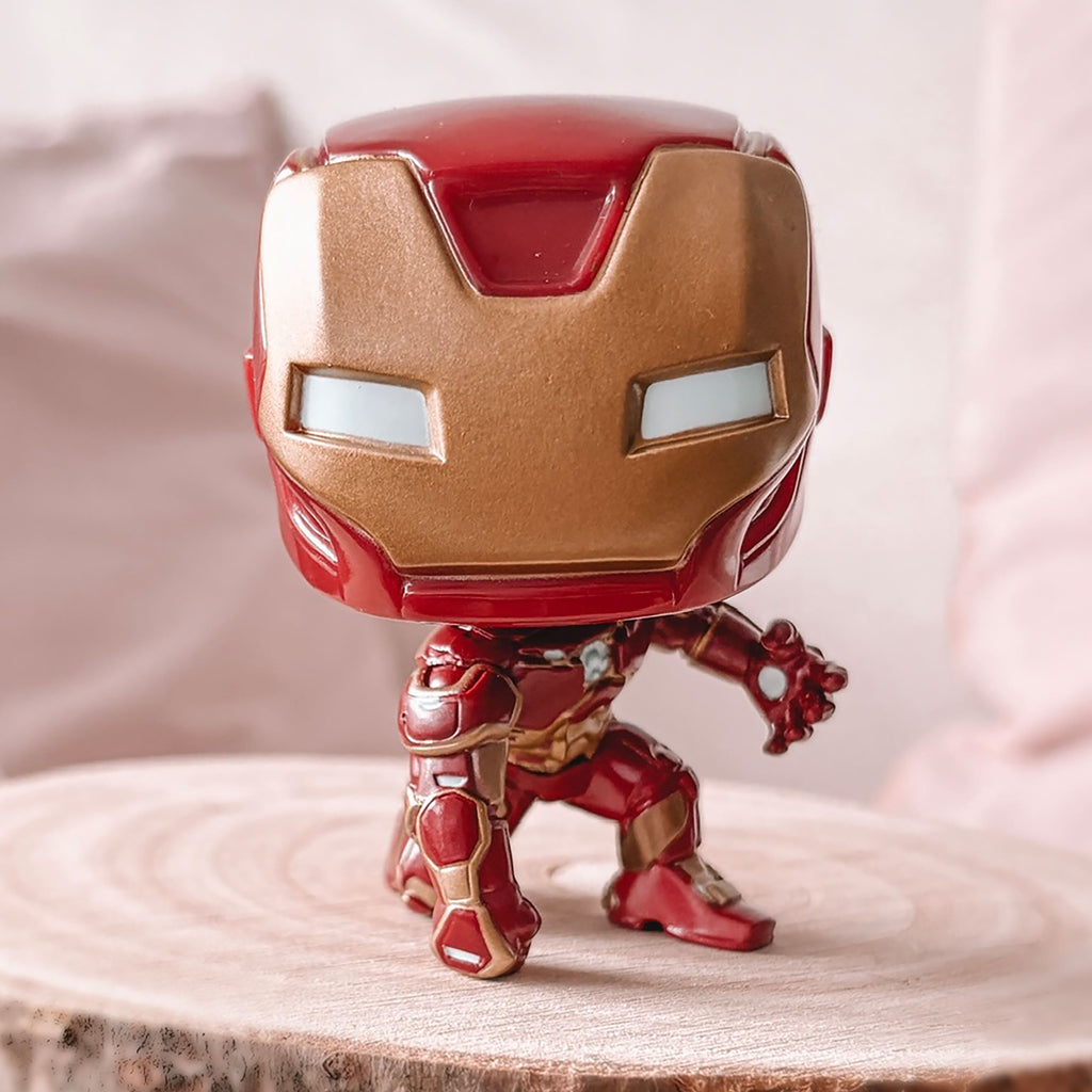 Immagine del prodotto Marvel: Avengers Game - Iron Man (Stark Tech) Funko Pop Figura con Testa Molle