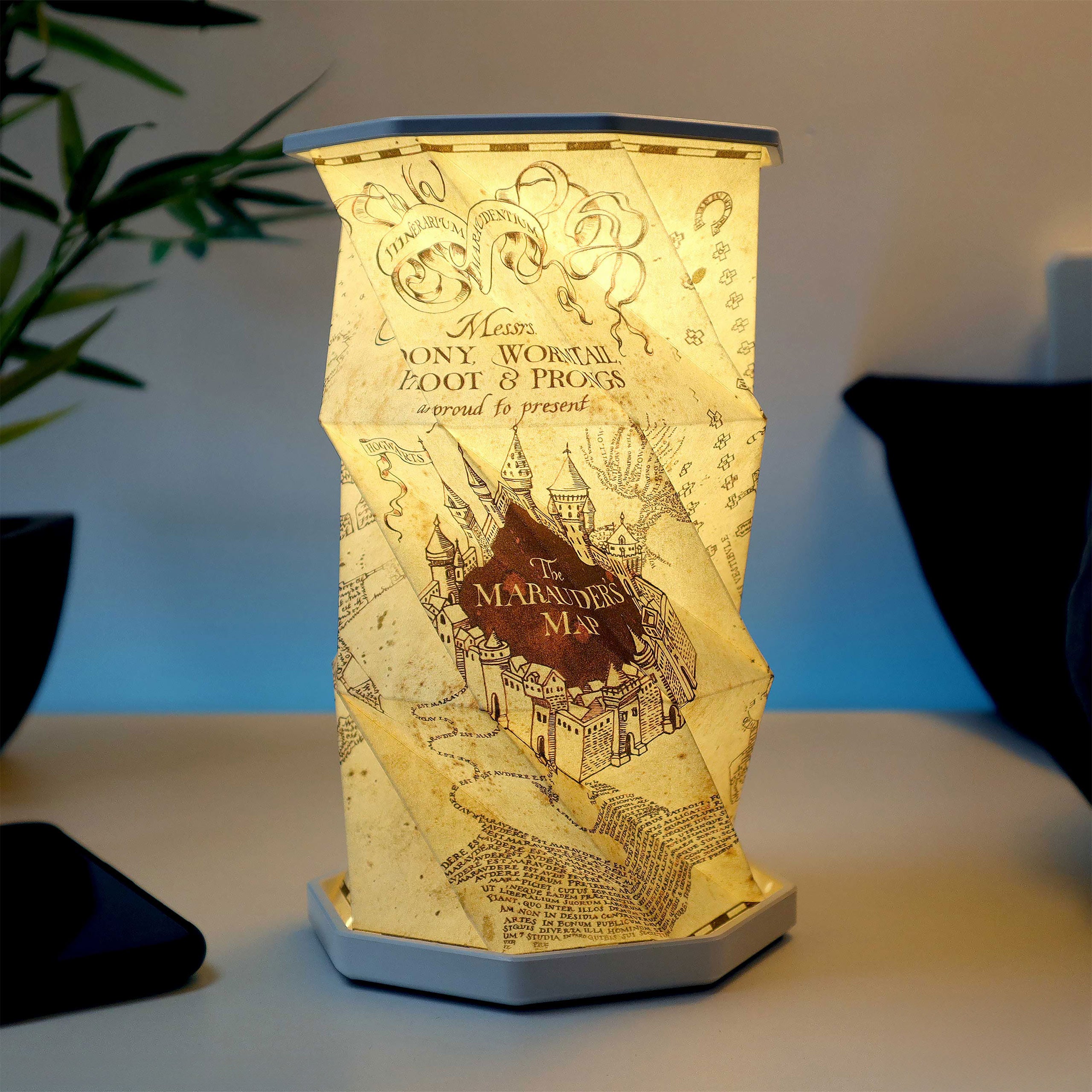 Immagine del prodotto Harry Potter - Lampada pieghevole Mappa del Malandrino