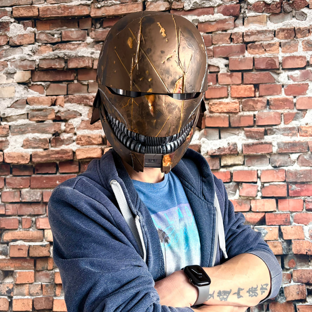 Immagine del prodotto Star Wars The Acolyte - Qimir The Stranger Replica del casco Black Series