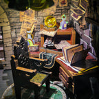 Product image Darkness Common Room Book Nook Wooden Model Kit for Harry Potter Fans