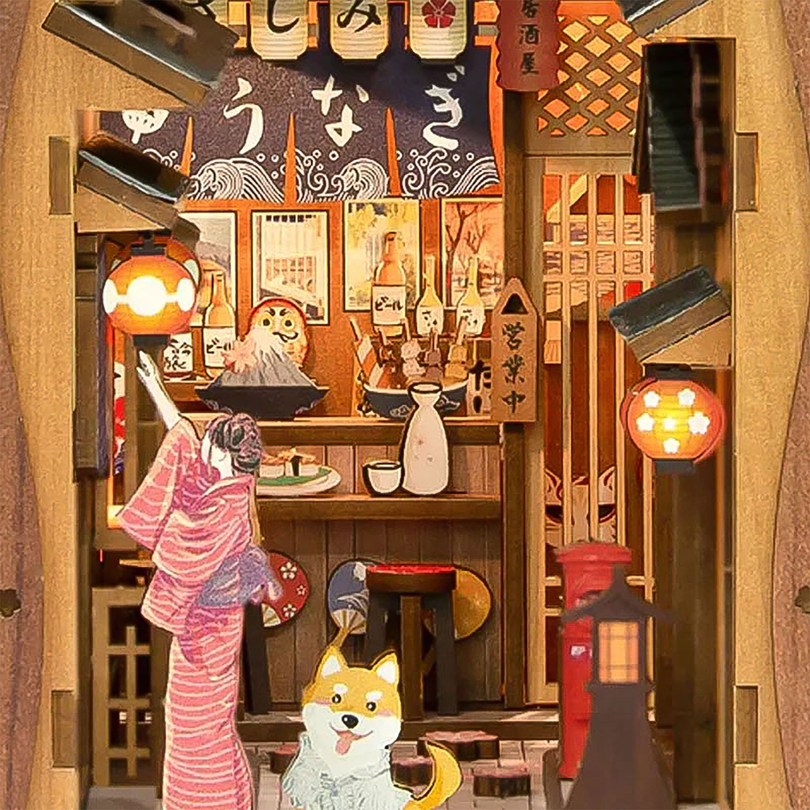 Immagine del prodotto Sakura - Sotto l'albero di Sakura Book Nook Modello Kit Legno