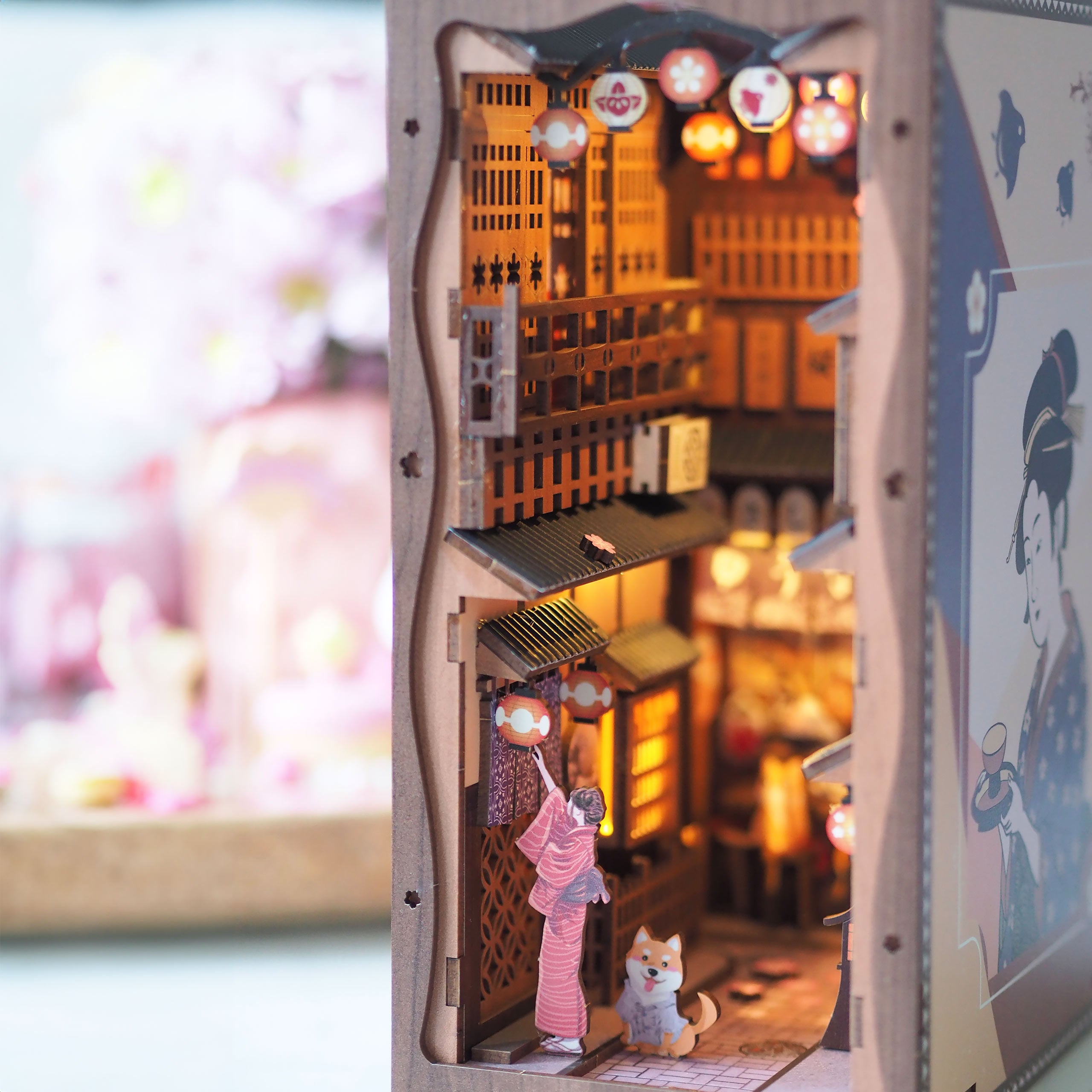 Immagine del prodotto Sakura - Sotto l'albero di Sakura Book Nook Modello Kit Legno