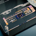 Product image Enterprise NCC-1701-D Wall Plaque with Model Replica - Star Trek