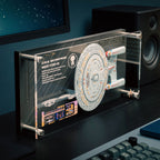 Product image Enterprise NCC-1701-D Wall Plaque with Model Replica - Star Trek