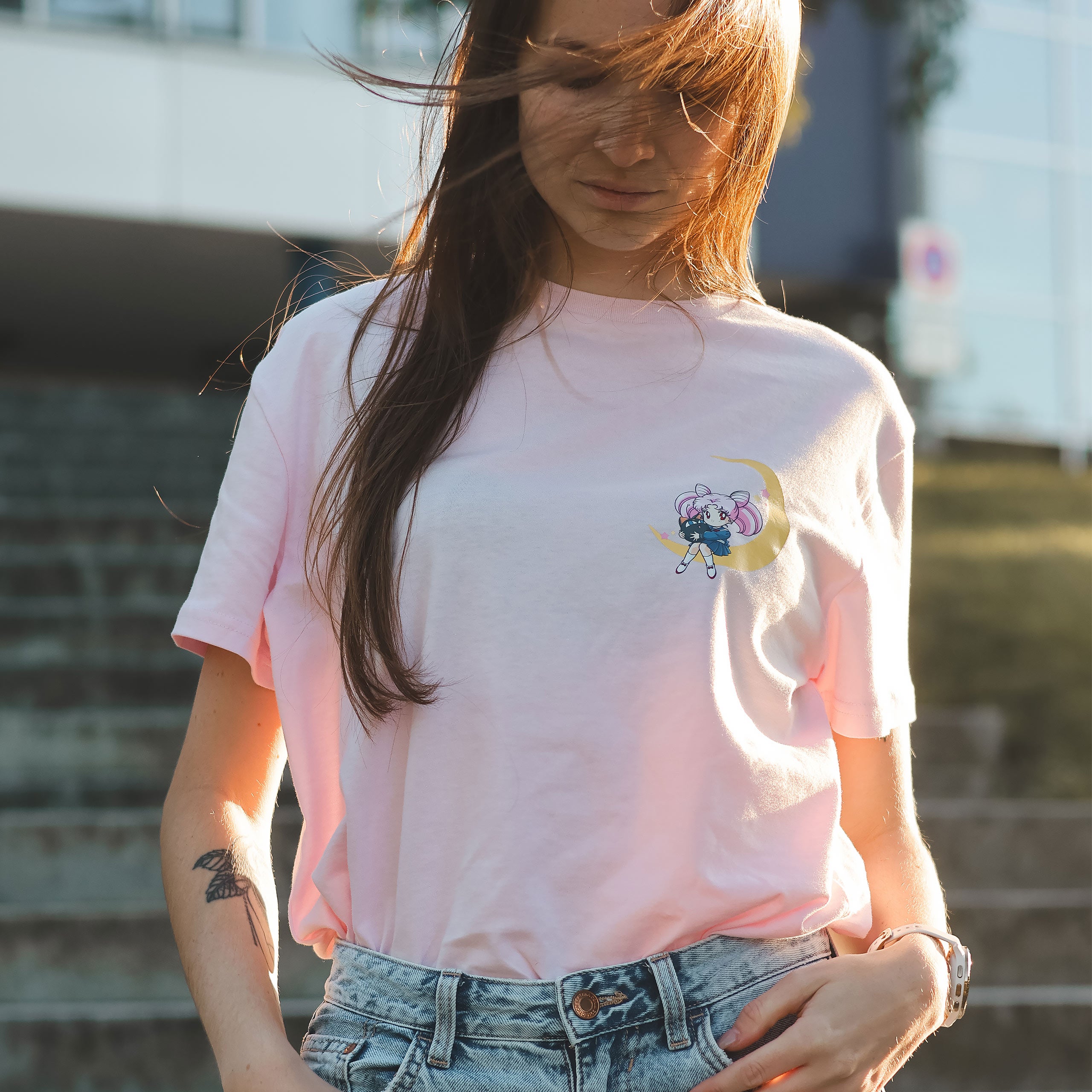 Immagine del prodotto T-shirt Sailor Moon Chibiusa rosa
