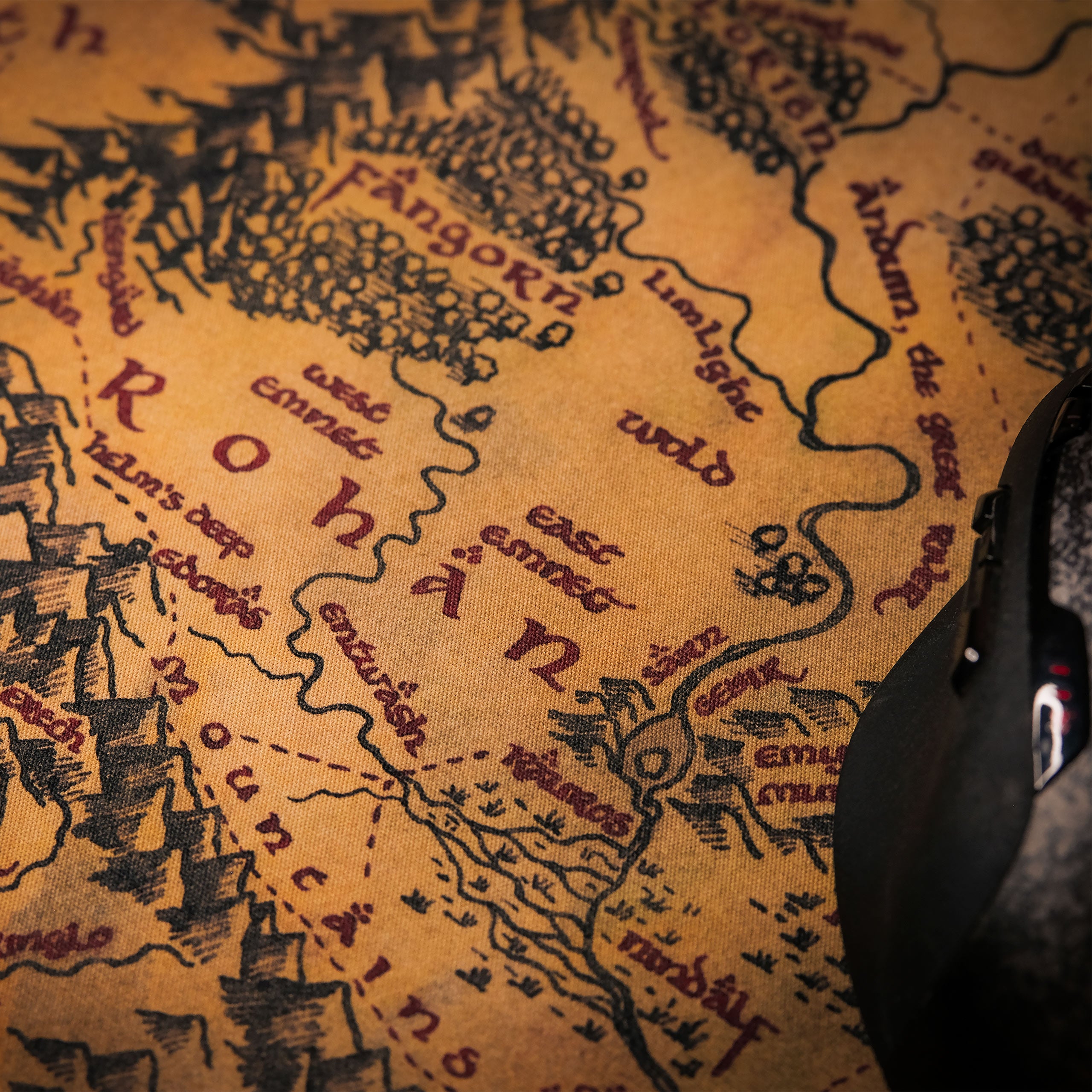 Immagine del prodotto Tappetino per mouse Mappa della Terra di Mezzo - Il Signore degli Anelli