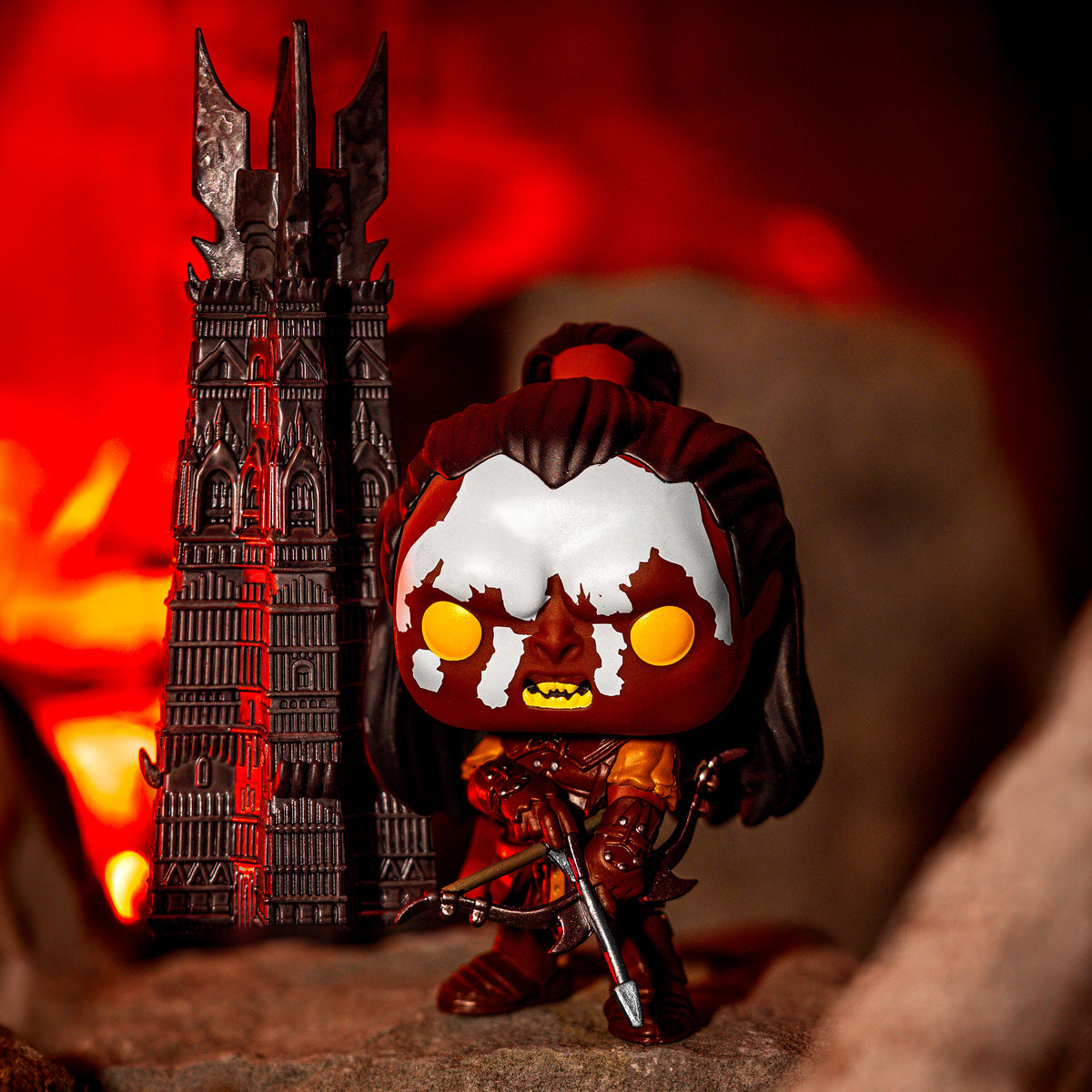 Immagine del prodotto Il Signore degli Anelli - Lurtz con Orthanc Figura Funko Pop!